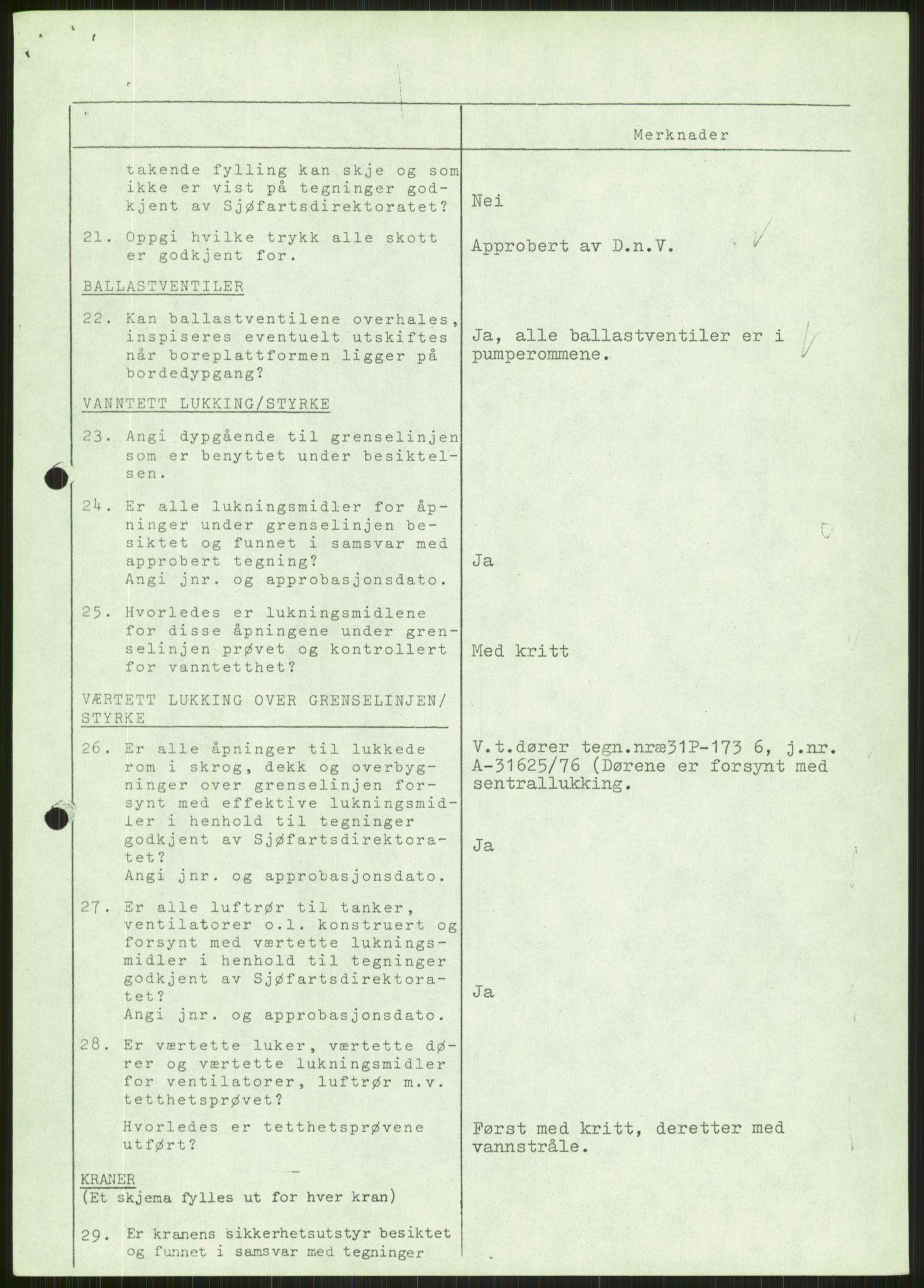 Justisdepartementet, Granskningskommisjonen ved Alexander Kielland-ulykken 27.3.1980, AV/RA-S-1165/D/L0024: A Alexander L. Kielland (A1-A2, A7-A9, A14, A22, A16 av 31)/ E CFEM (E1, E3-E6 av 27)/ F Richard Ducros (Doku.liste + F1-F6 av 8)/ H Sjøfartsdirektoratet/Skipskontrollen (H12, H14-H16, H44, H49, H51 av 52), 1980-1981, p. 997