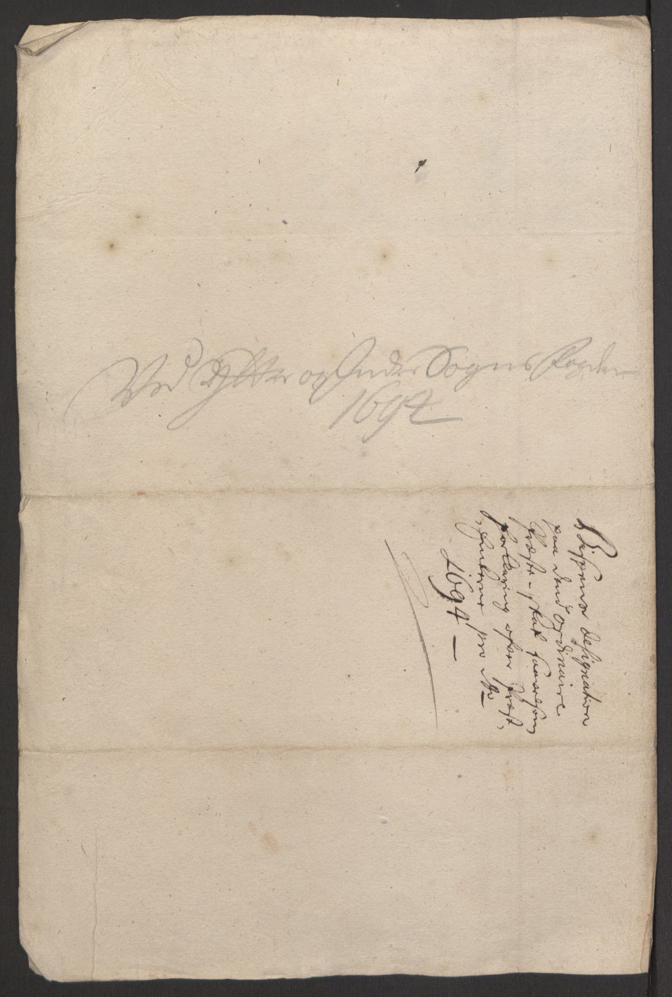 Rentekammeret inntil 1814, Reviderte regnskaper, Fogderegnskap, RA/EA-4092/R52/L3307: Fogderegnskap Sogn, 1693-1694, p. 433