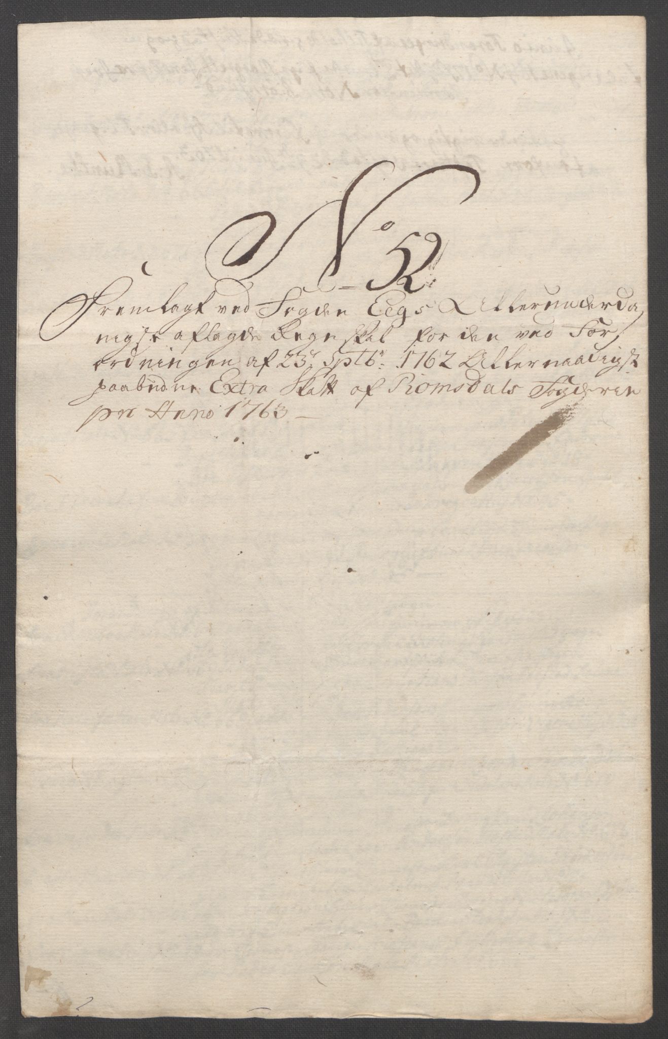 Rentekammeret inntil 1814, Reviderte regnskaper, Fogderegnskap, RA/EA-4092/R55/L3730: Ekstraskatten Romsdal, 1762-1763, p. 476