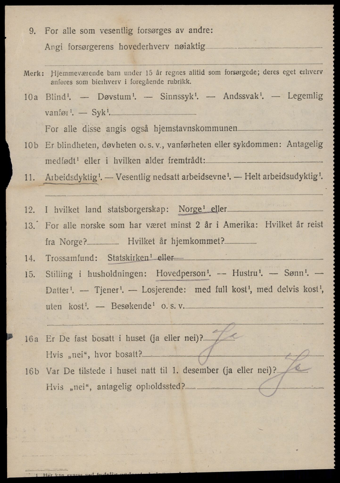 SAT, 1920 census for Norddal, 1920, p. 4784