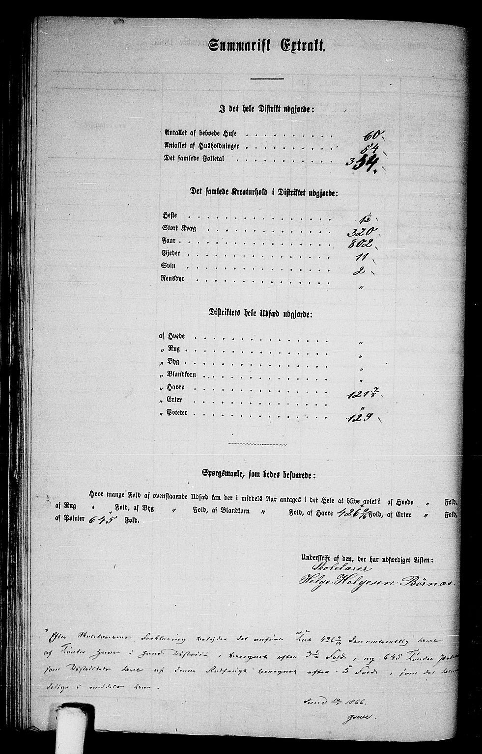 RA, 1865 census for Sund, 1865, p. 44
