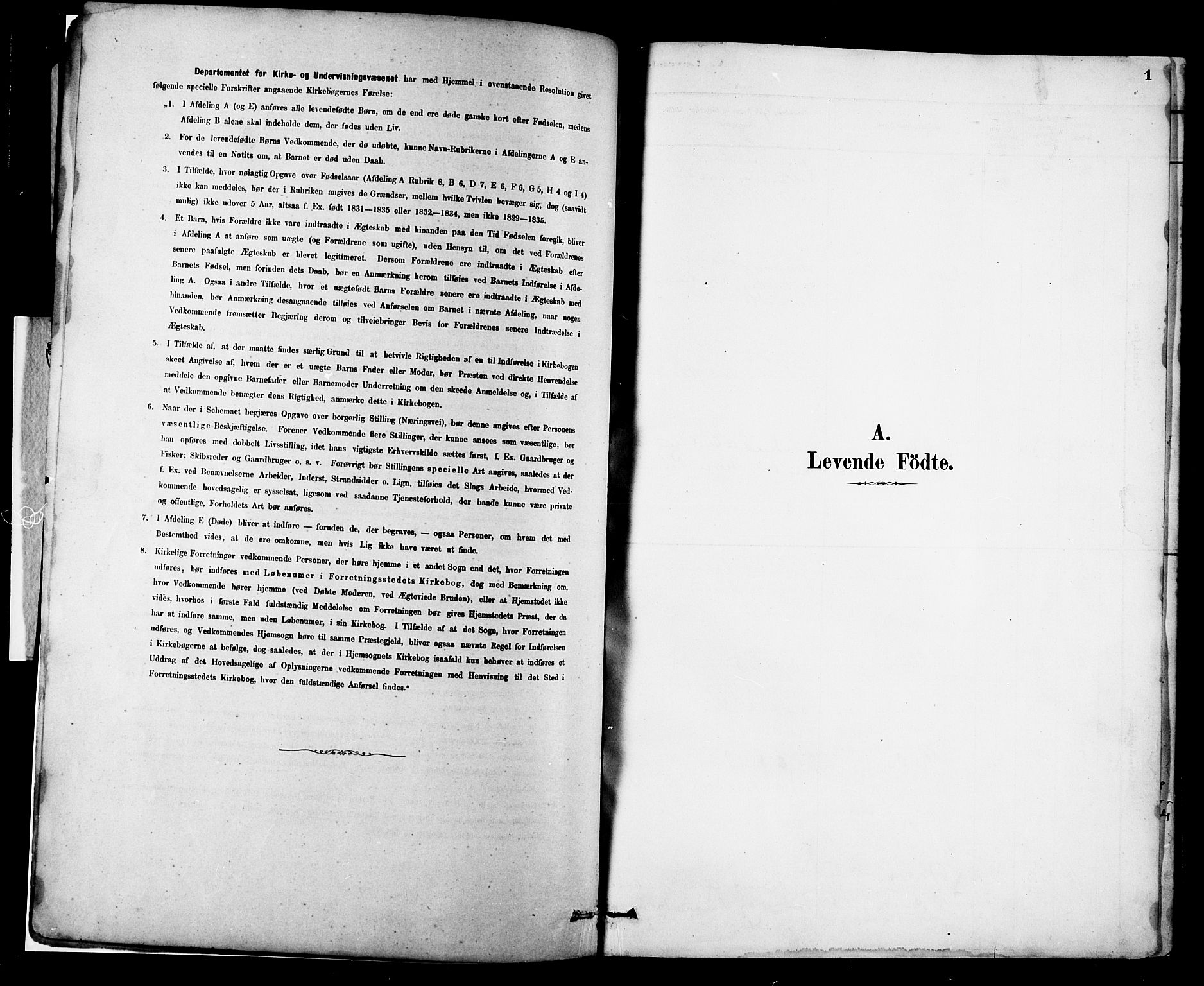 Ministerialprotokoller, klokkerbøker og fødselsregistre - Møre og Romsdal, SAT/A-1454/576/L0885: Parish register (official) no. 576A03, 1880-1898, p. 1