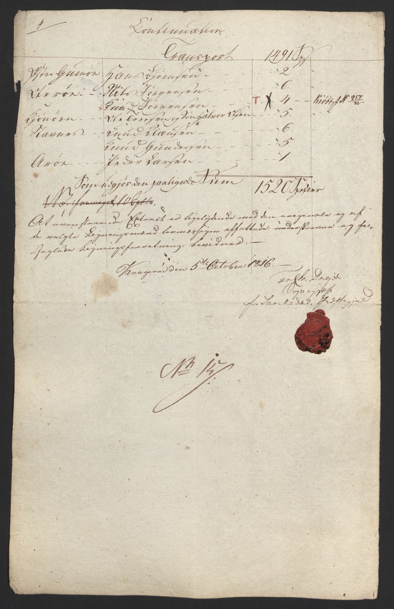 Sølvskatten 1816, NOBA/SOLVSKATTEN/A/L0025: Bind 27: Nedre Telemark fogderi, 1816-1824, p. 111