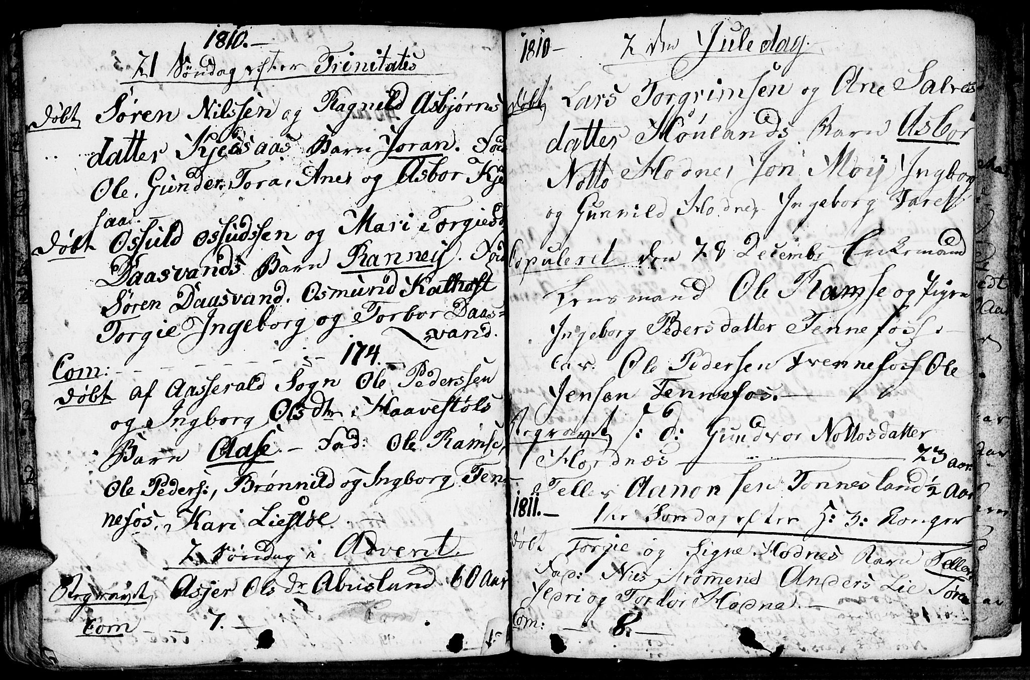 Evje sokneprestkontor, SAK/1111-0008/F/Fa/Fab/L0002: Parish register (official) no. A 2, 1765-1816, p. 120