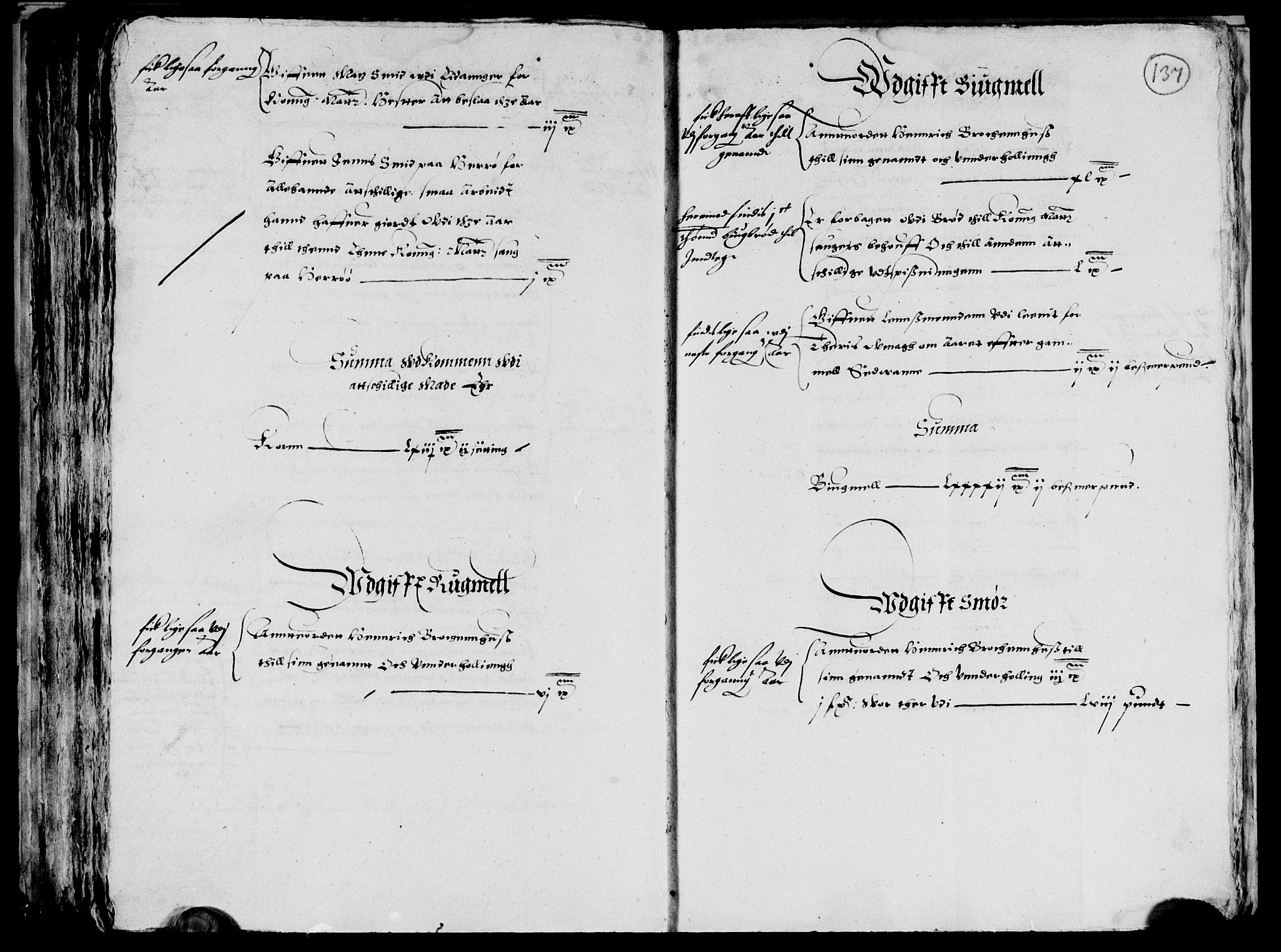 Rentekammeret inntil 1814, Reviderte regnskaper, Lensregnskaper, AV/RA-EA-5023/R/Rb/Rbp/L0001: Bratsberg len, 1585-1600