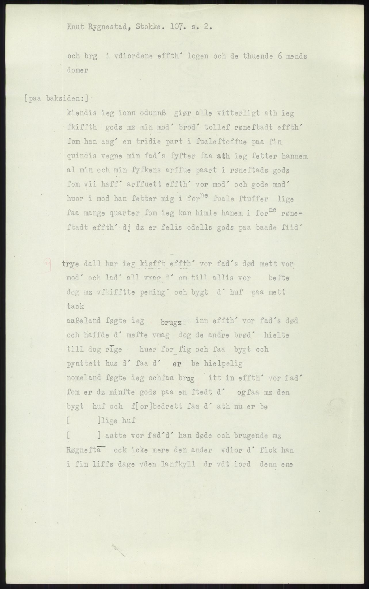 Samlinger til kildeutgivelse, Diplomavskriftsamlingen, AV/RA-EA-4053/H/Ha, p. 1451