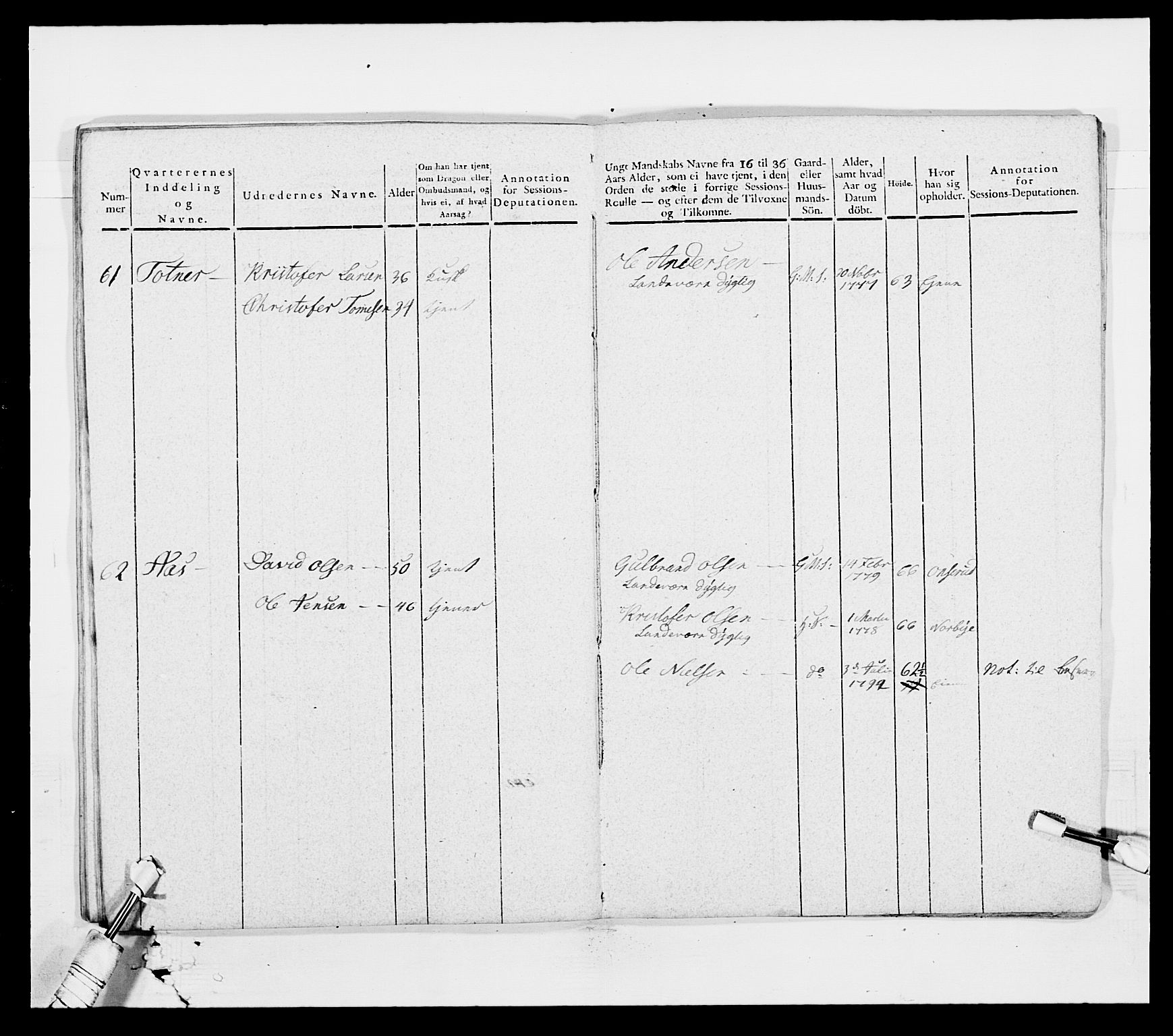 Generalitets- og kommissariatskollegiet, Det kongelige norske kommissariatskollegium, AV/RA-EA-5420/E/Eh/L0003: 1. Sønnafjelske dragonregiment, 1767-1812, p. 722