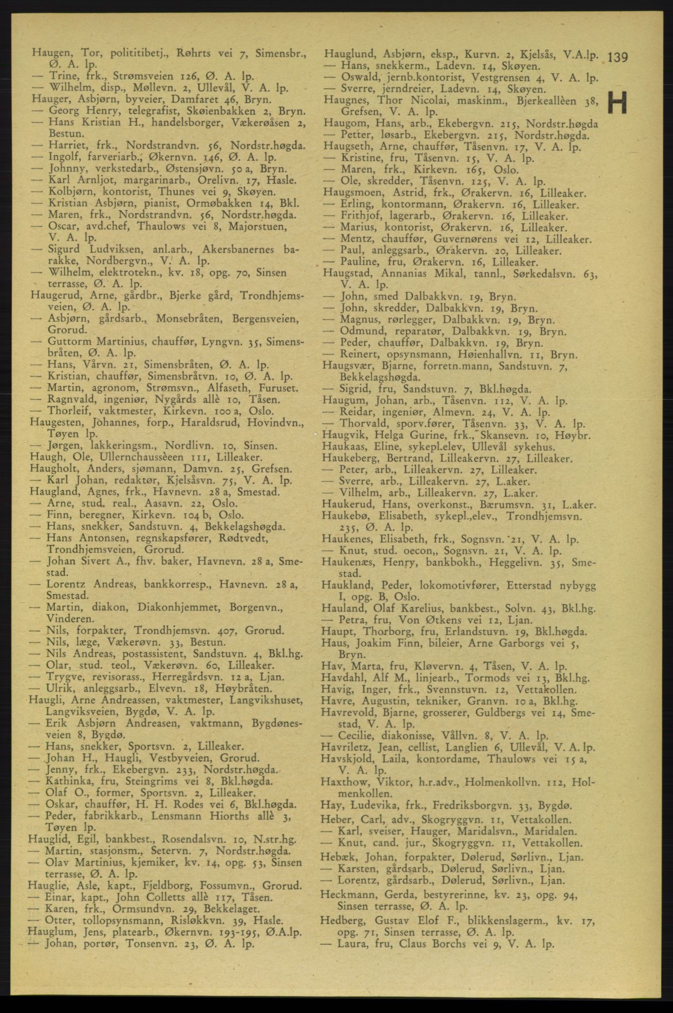 Aker adressebok/adressekalender, PUBL/001/A/006: Aker adressebok, 1937-1938, p. 139
