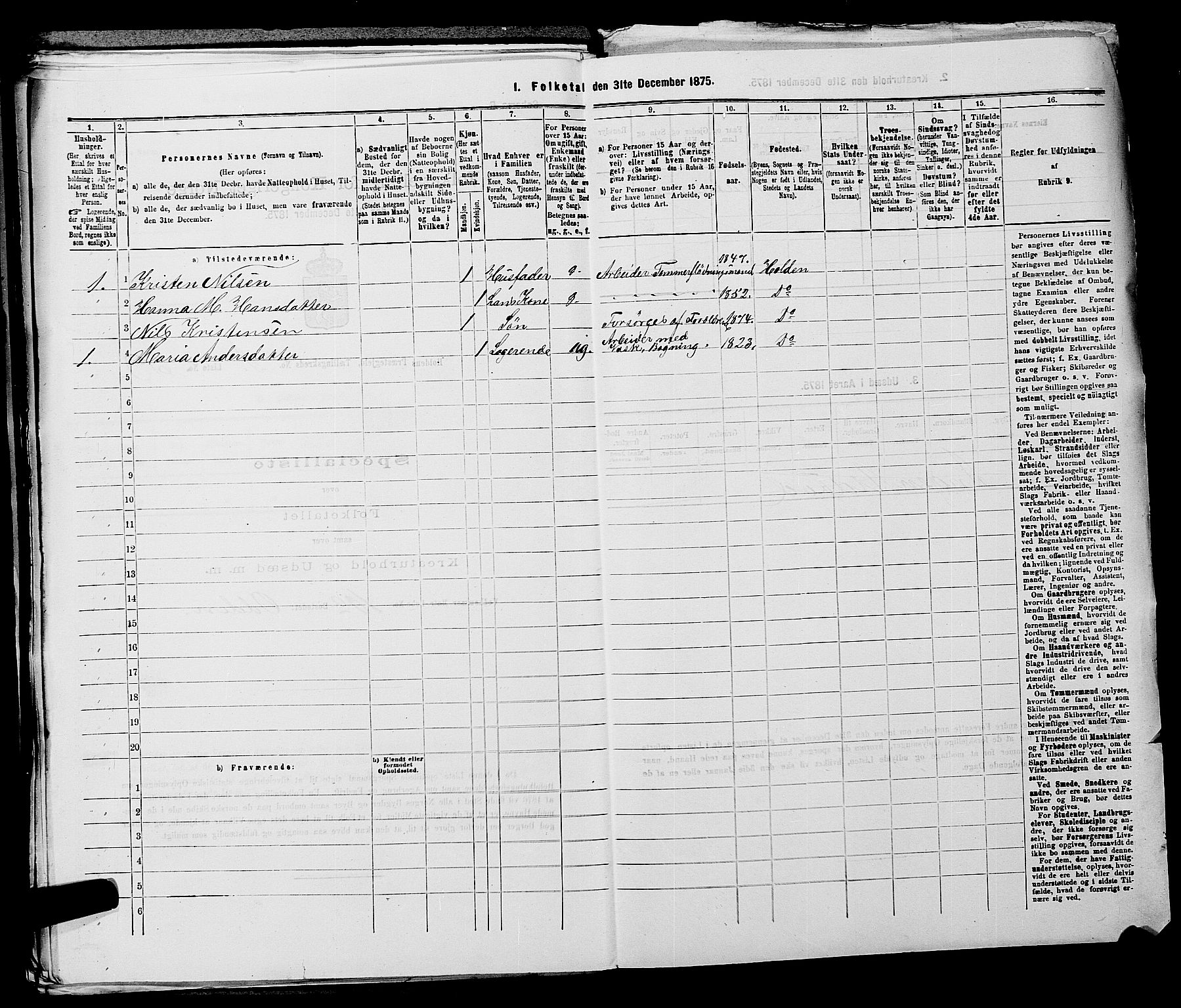 SAKO, 1875 census for 0819P Holla, 1875, p. 130