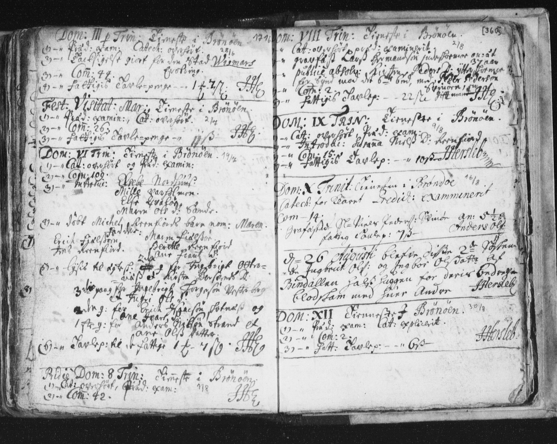 Ministerialprotokoller, klokkerbøker og fødselsregistre - Nordland, SAT/A-1459/813/L0192: Parish register (official) no. 813A02, 1677-1718, p. 360