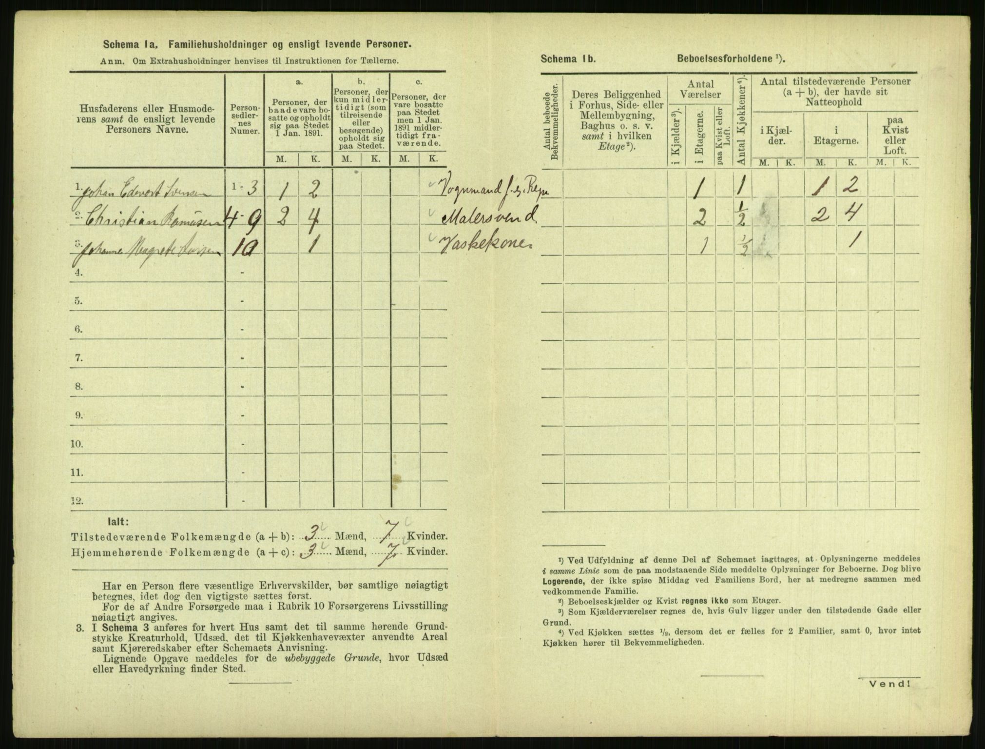 RA, 1891 census for 0806 Skien, 1891, p. 299