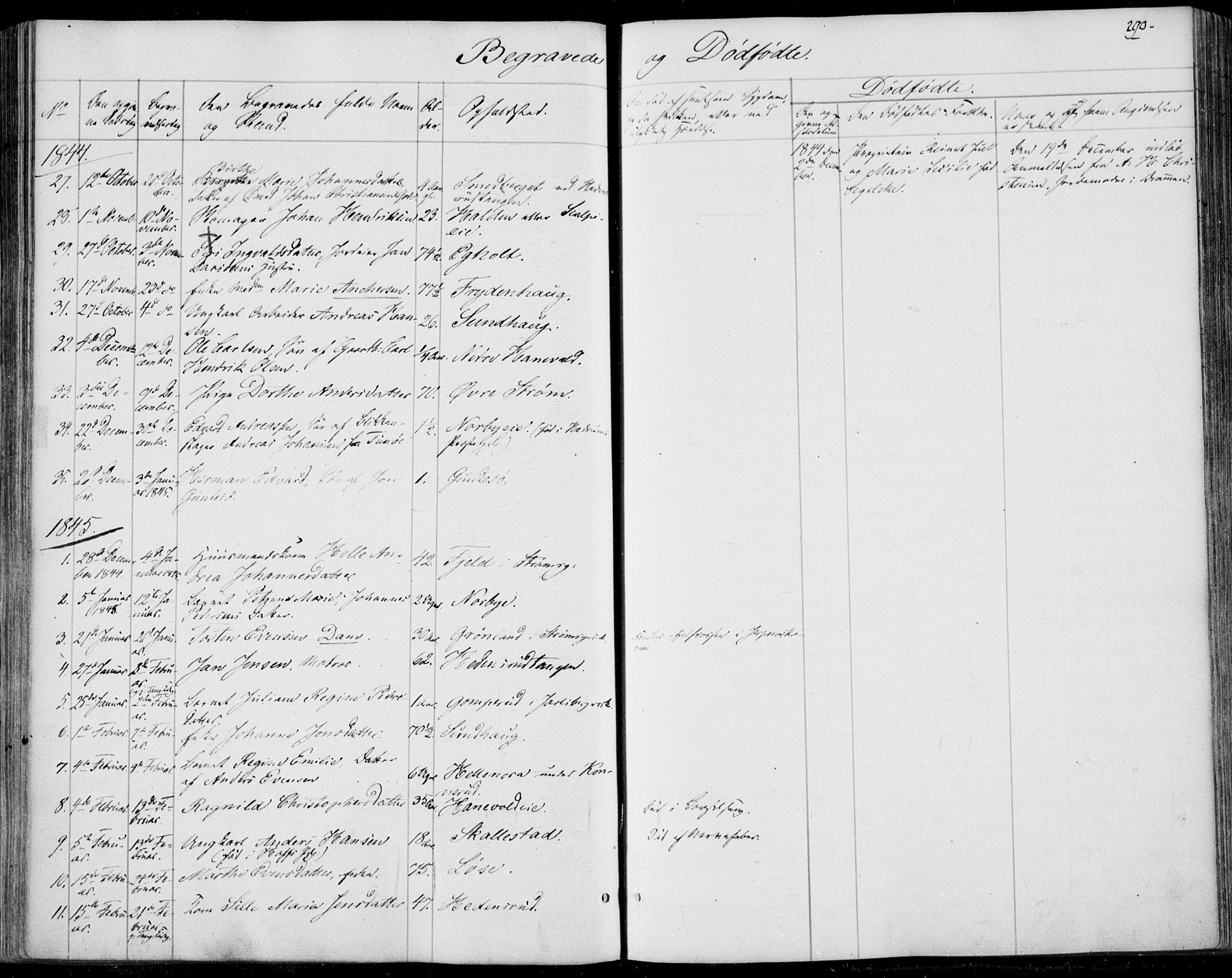 Skoger kirkebøker, SAKO/A-59/F/Fa/L0003: Parish register (official) no. I 3, 1842-1861, p. 290