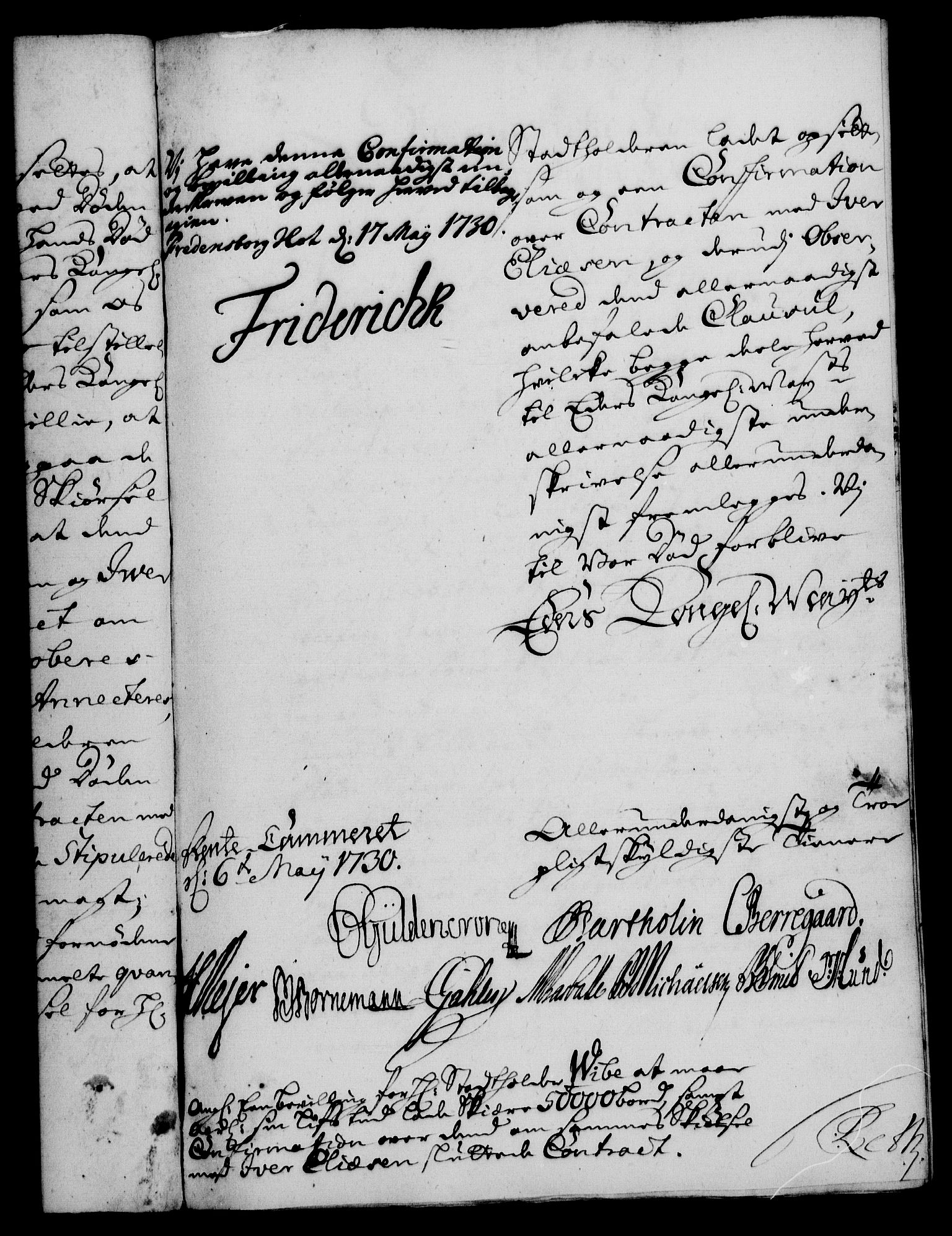 Rentekammeret, Kammerkanselliet, RA/EA-3111/G/Gf/Gfa/L0013: Norsk relasjons- og resolusjonsprotokoll (merket RK 52.13), 1730, p. 360