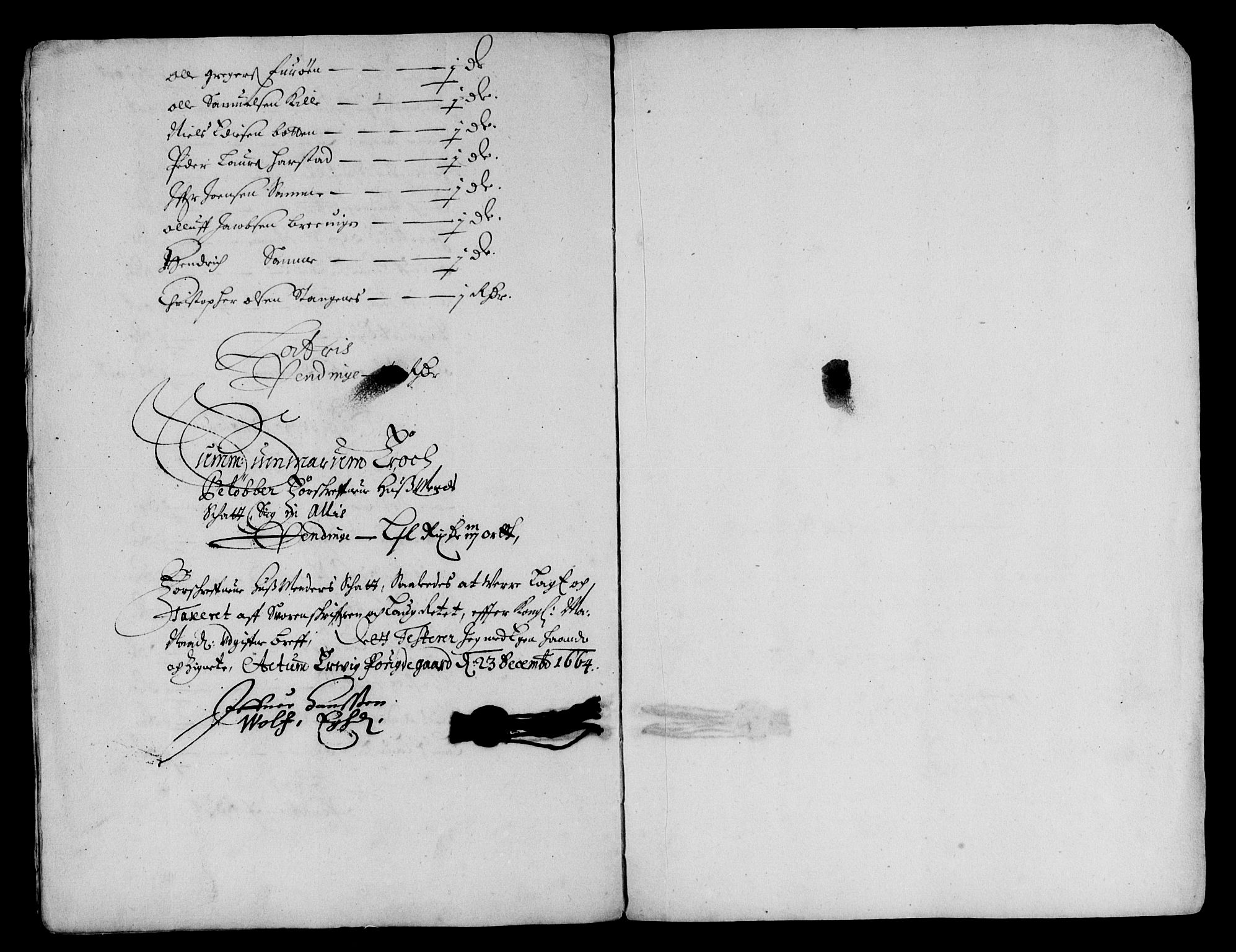 Rentekammeret inntil 1814, Reviderte regnskaper, Lensregnskaper, AV/RA-EA-5023/R/Rb/Rbz/L0040: Nordlandenes len, 1663-1665