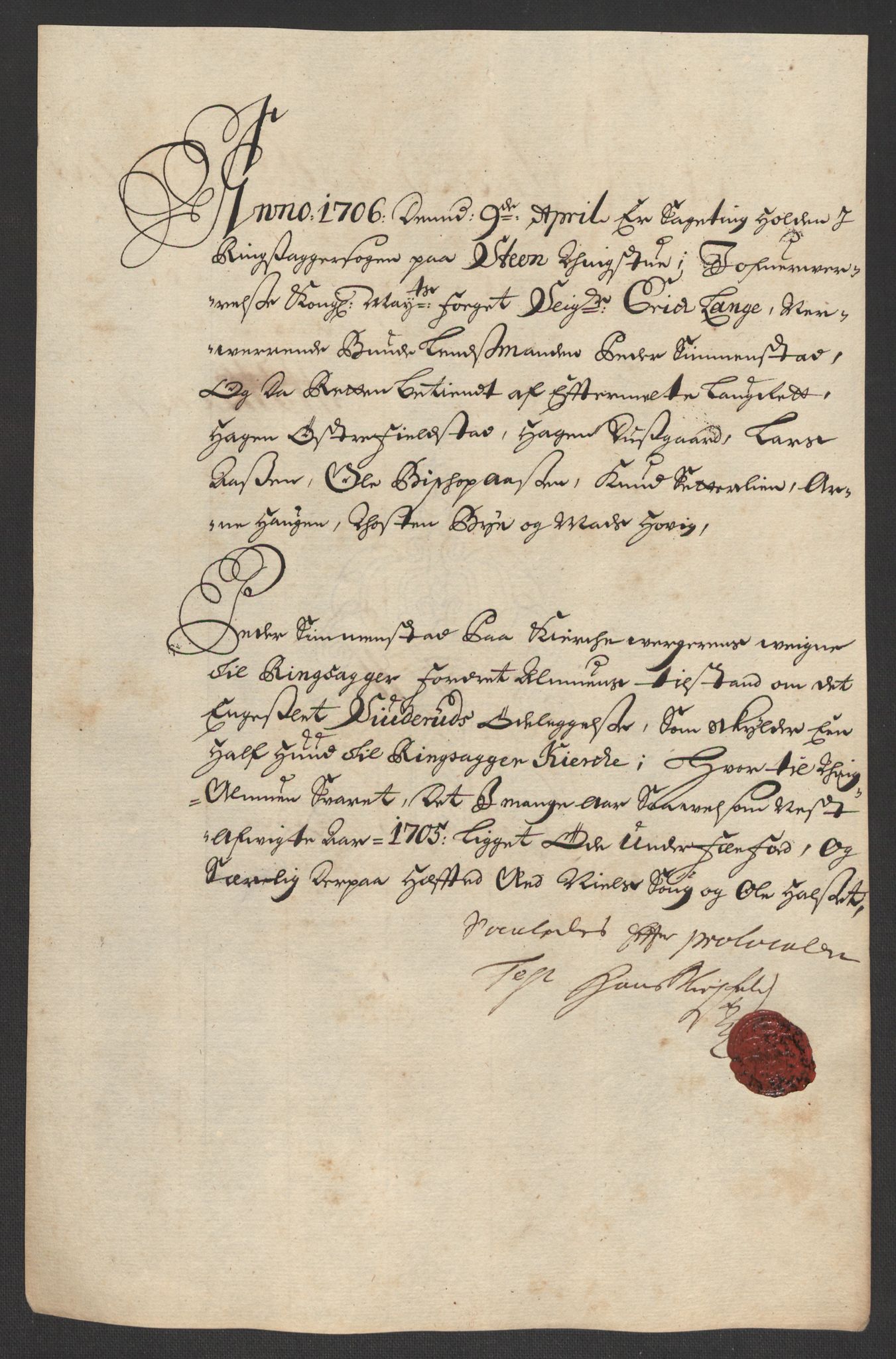 Rentekammeret inntil 1814, Reviderte regnskaper, Fogderegnskap, RA/EA-4092/R16/L1043: Fogderegnskap Hedmark, 1706-1707, p. 263