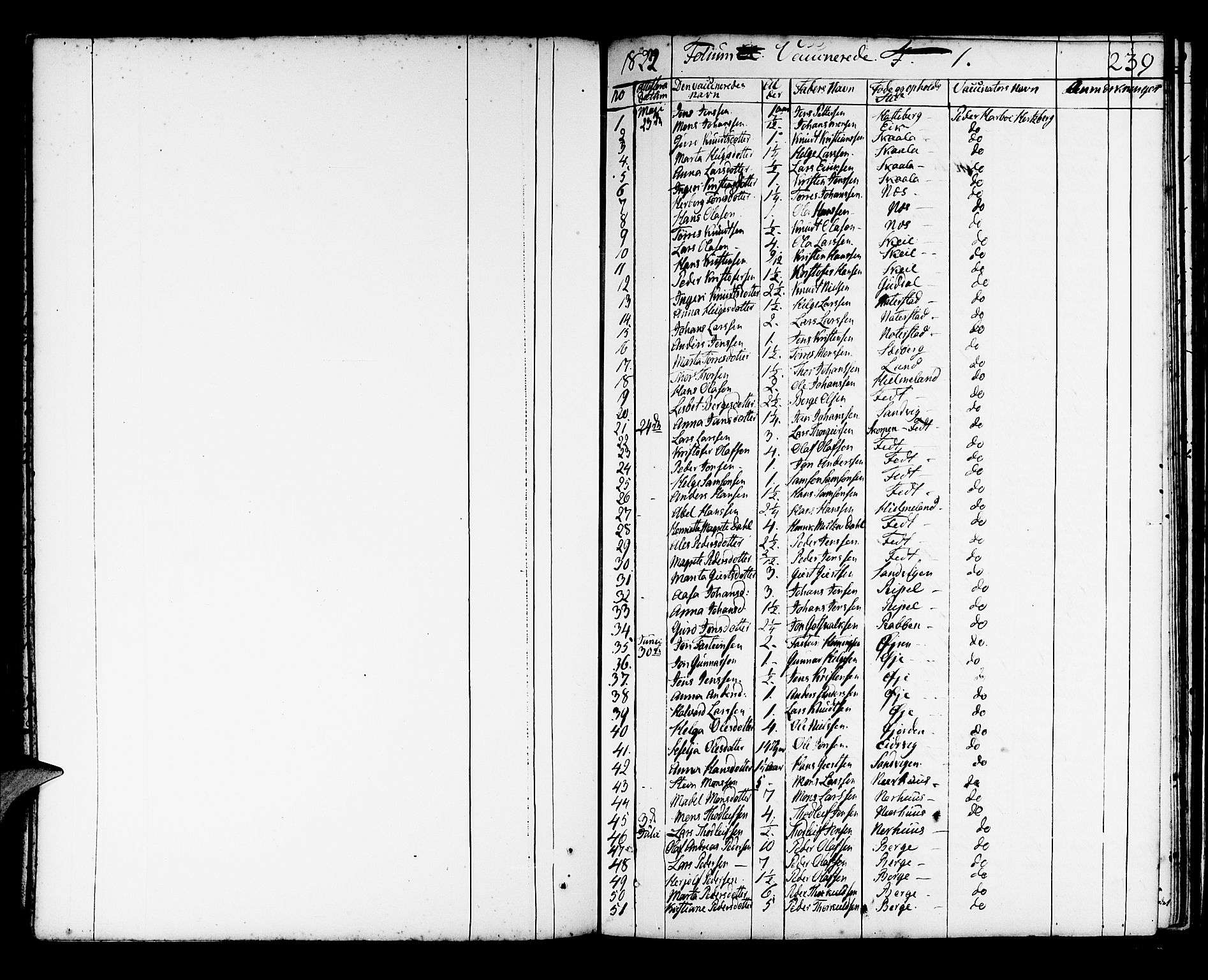 Kvinnherad sokneprestembete, AV/SAB-A-76401/H/Haa: Parish register (official) no. A 5, 1811-1835, p. 239