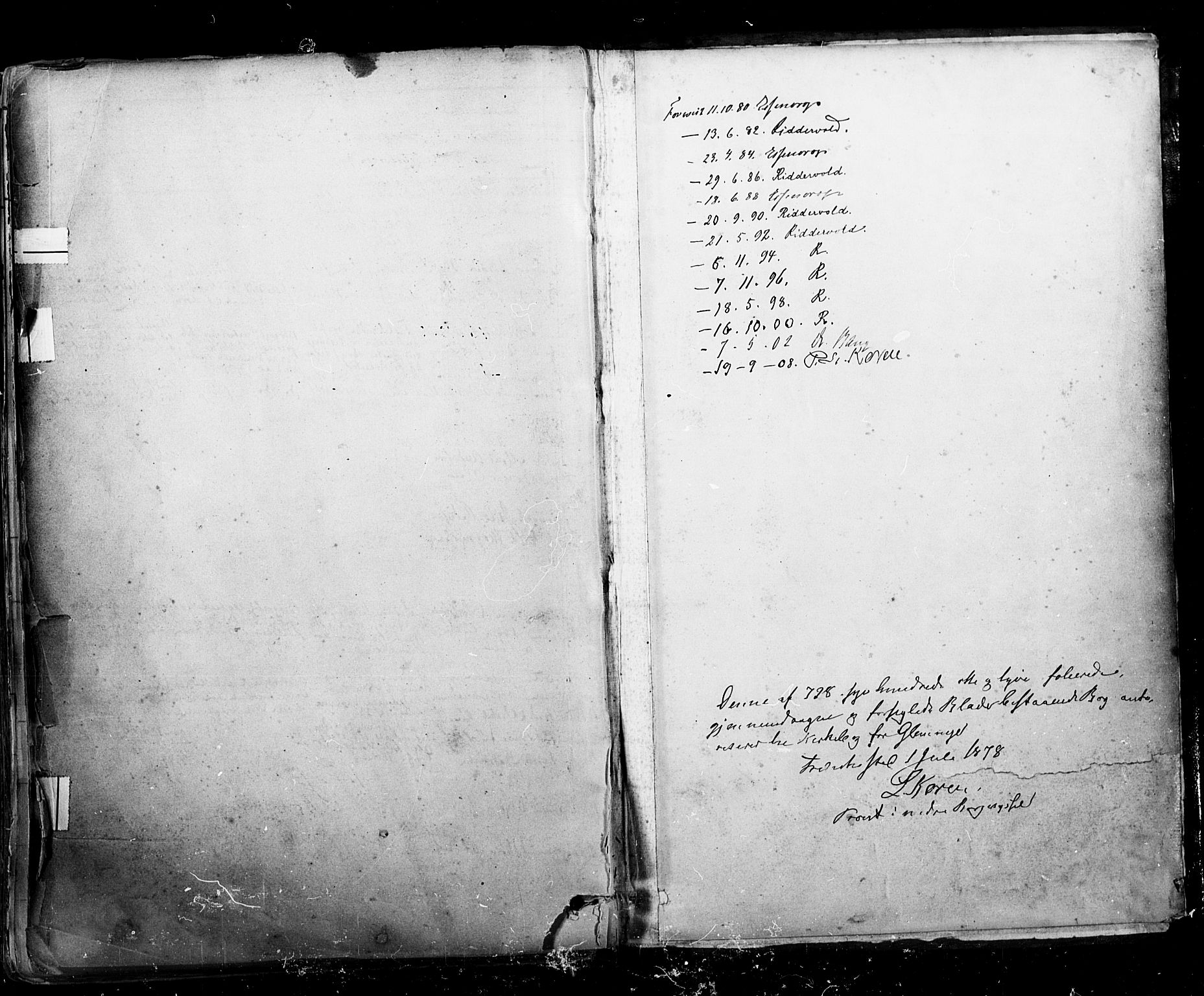 Glemmen prestekontor Kirkebøker, SAO/A-10908/F/Fa/L0011: Parish register (official) no. 11, 1878-1917