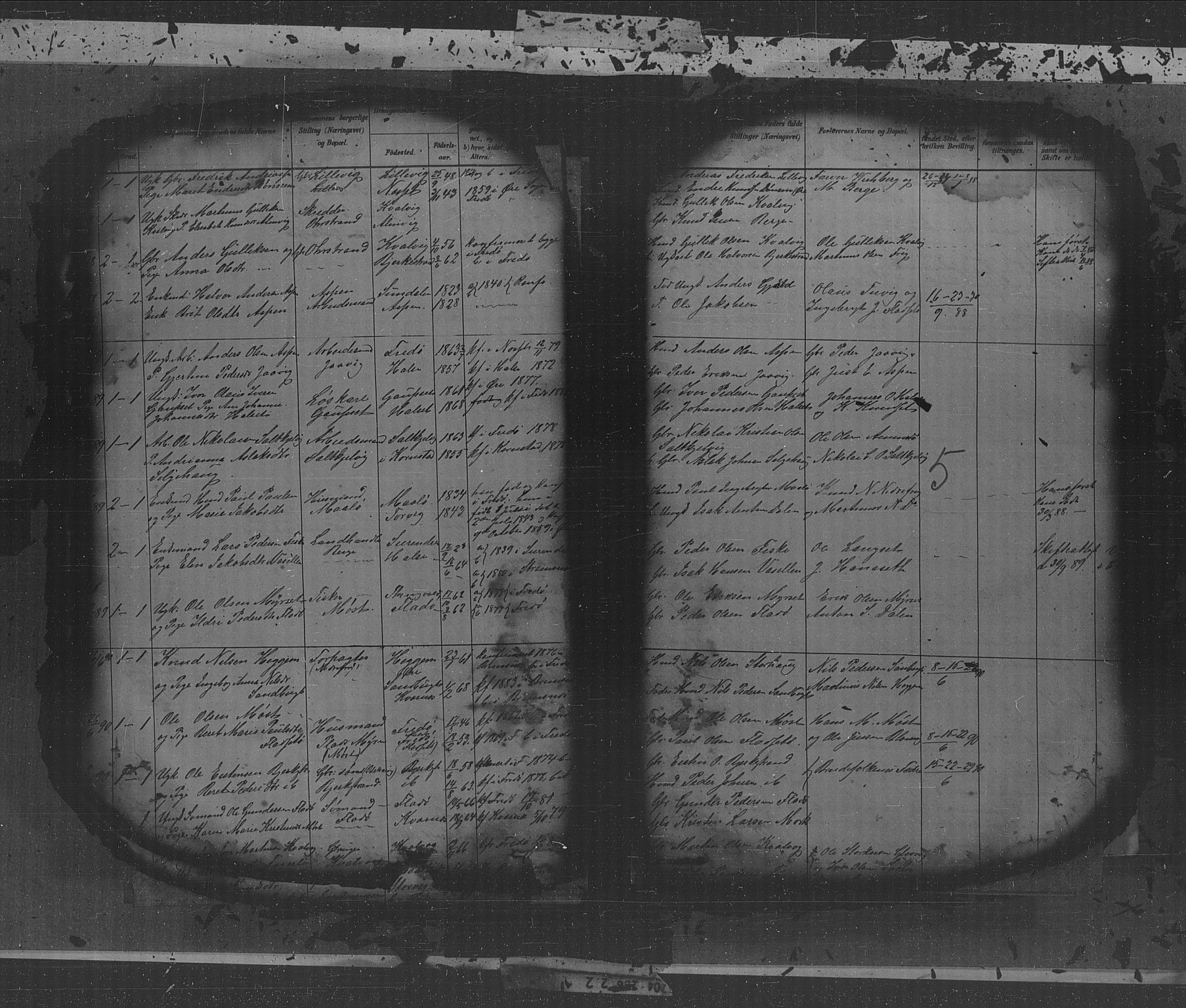 Kristiansund sokneprestkontor, SAT/A-1068/1/I/I1: Parish register (copy) no. 31, 1880-1918, p. 5