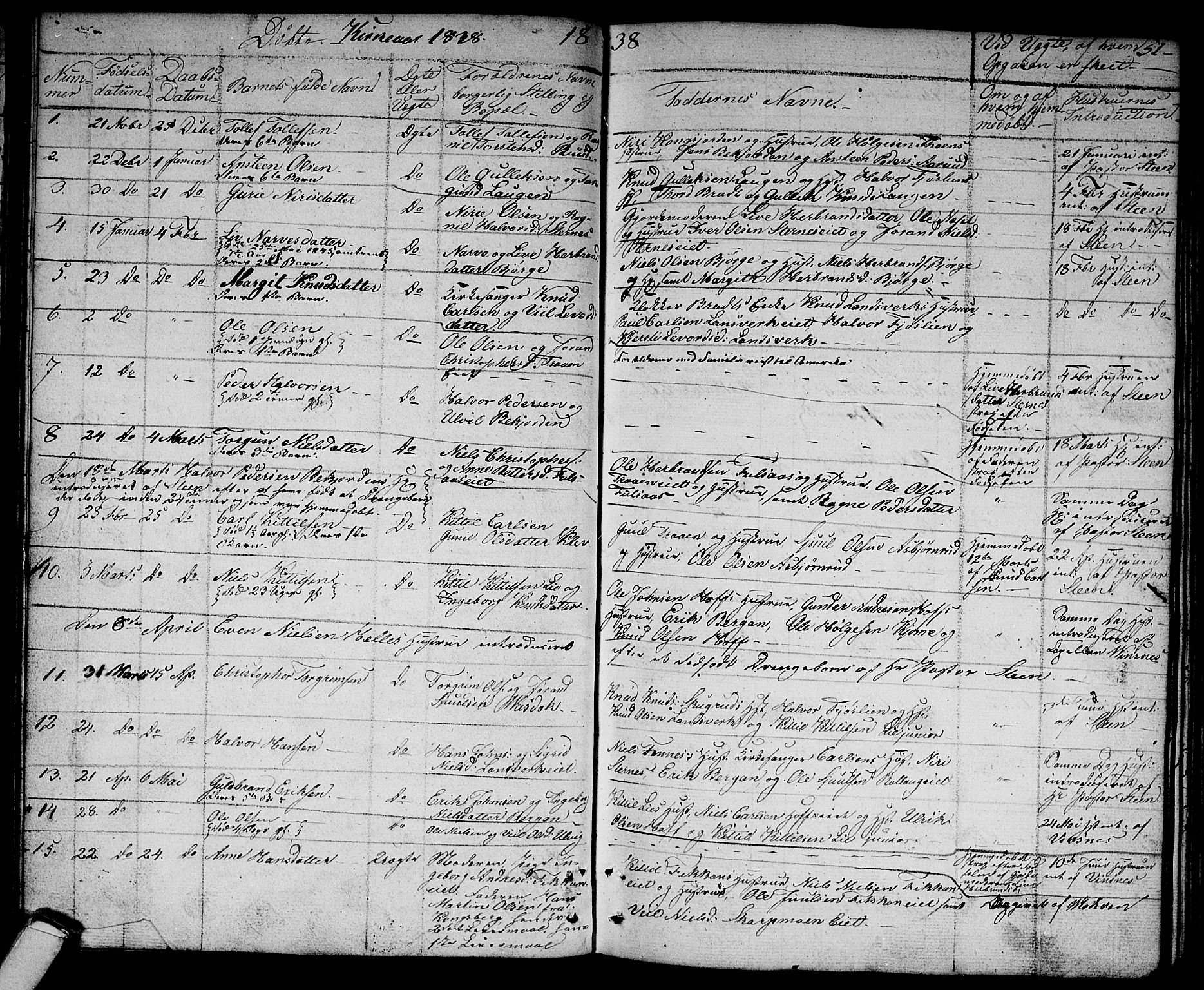 Rollag kirkebøker, SAKO/A-240/G/Ga/L0002: Parish register (copy) no. I 2, 1831-1856, p. 51