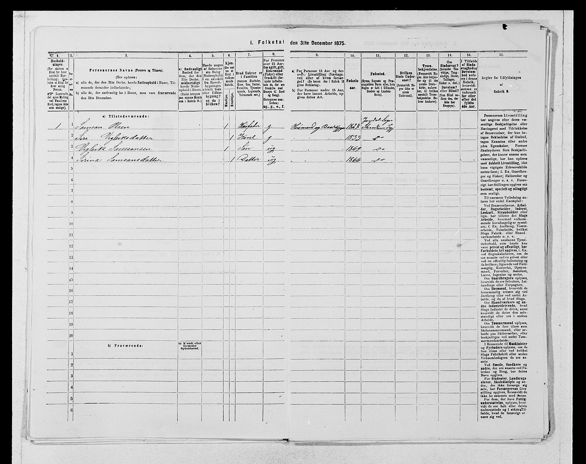 SAB, 1875 census for 1226P Strandebarm, 1875, p. 759