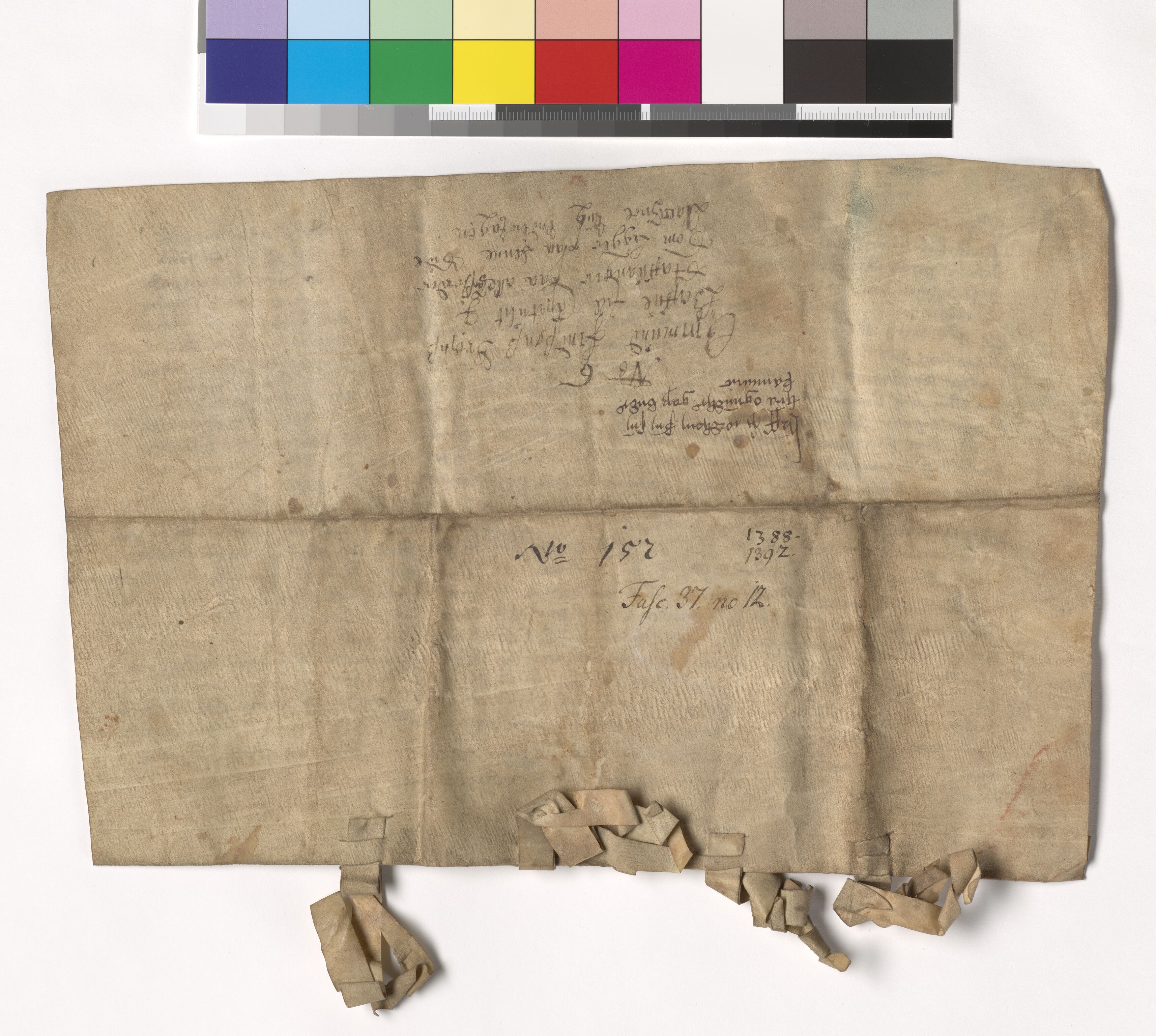 Riksarkivets diplomsamling, AV/RA-EA-5965/F05/L0115: NRA AM fasc. 37 nr. 11-13, 1387-1392, p. 6