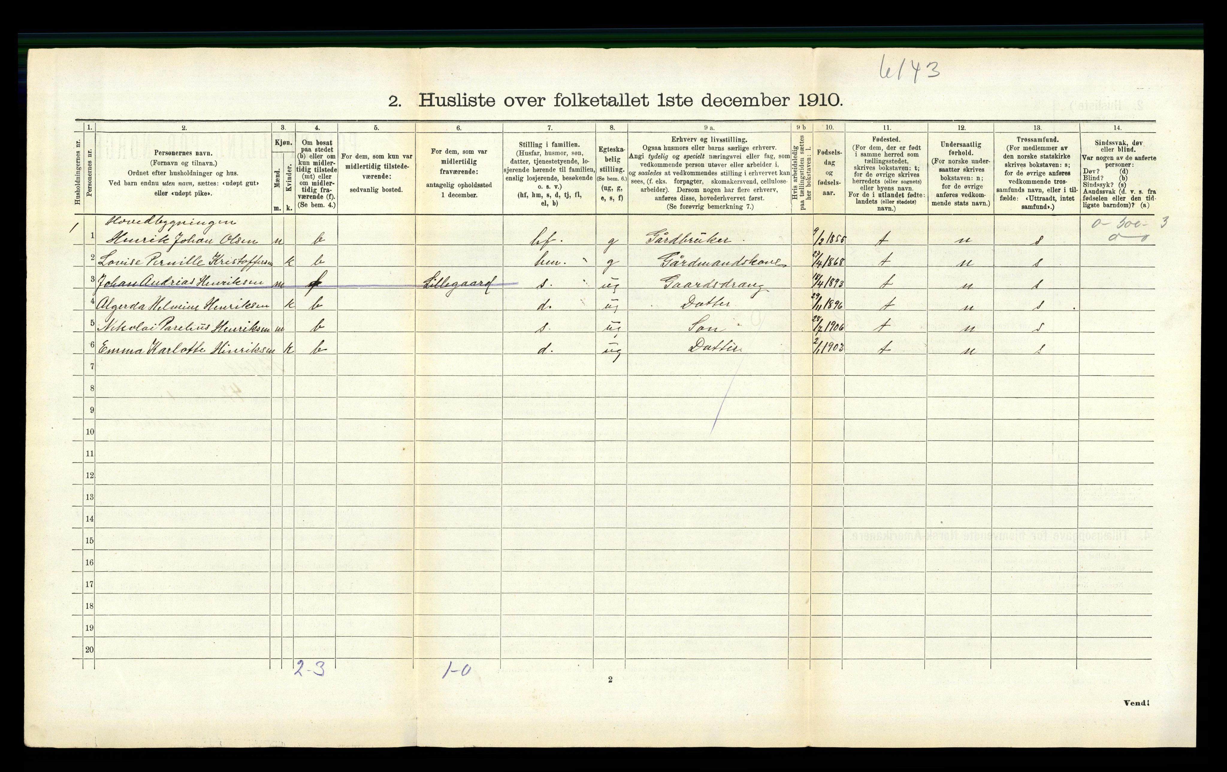 RA, 1910 census for Sørfold, 1910, p. 507