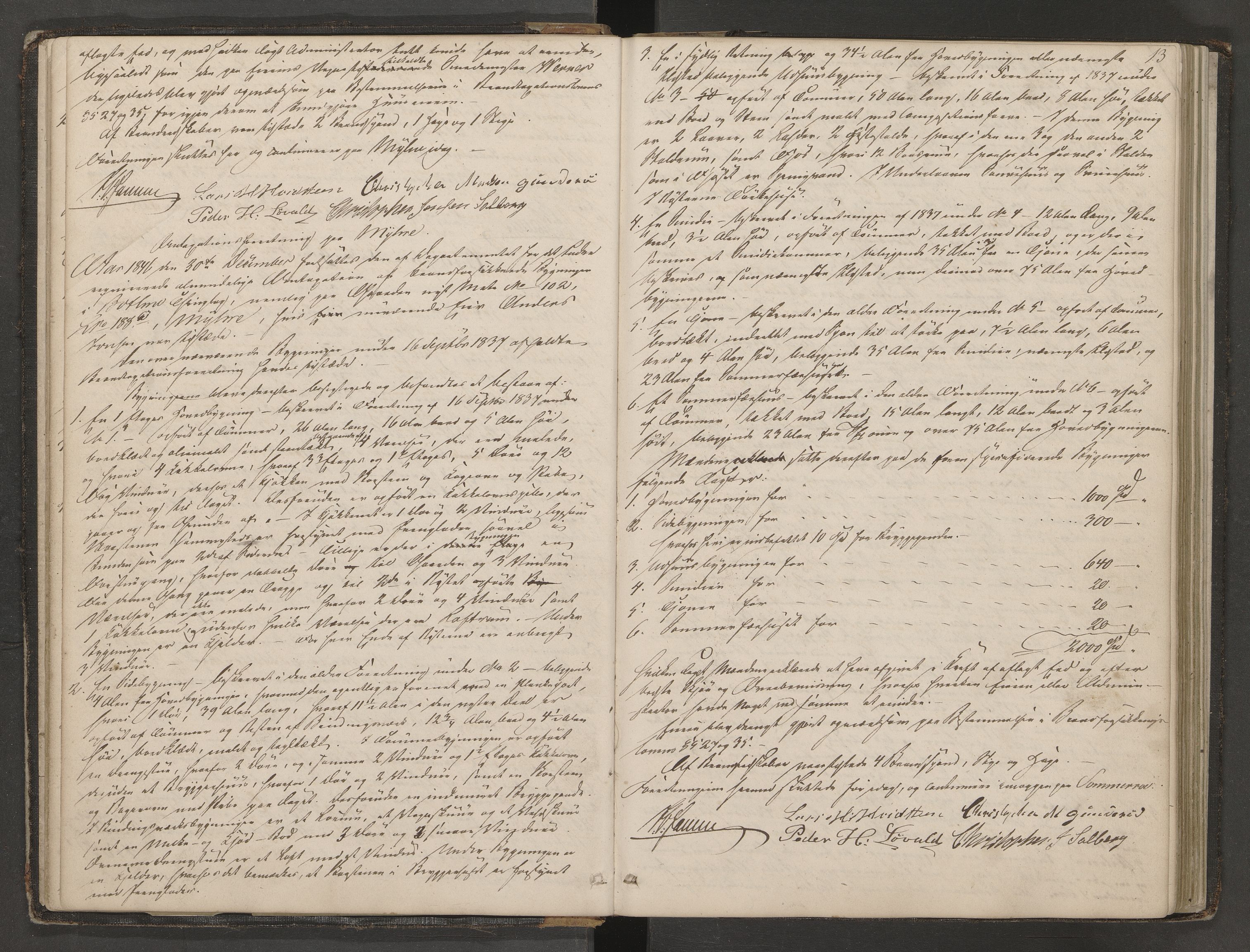 Botne lensmannskontor, AV/SAKO-A-534/Y/Yf/Yfa/L0001: Branntakstprotokoll, 1846-1869