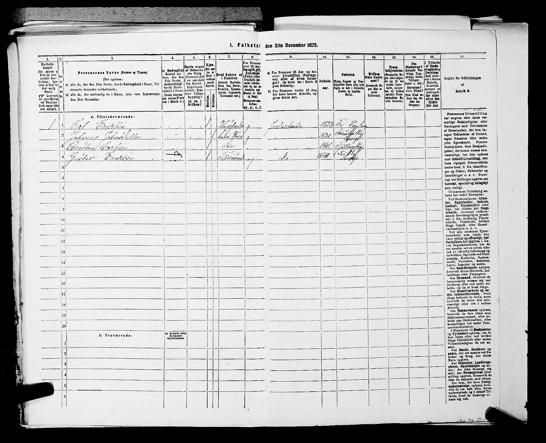 SAKO, 1875 census for 0727P Hedrum, 1875, p. 489