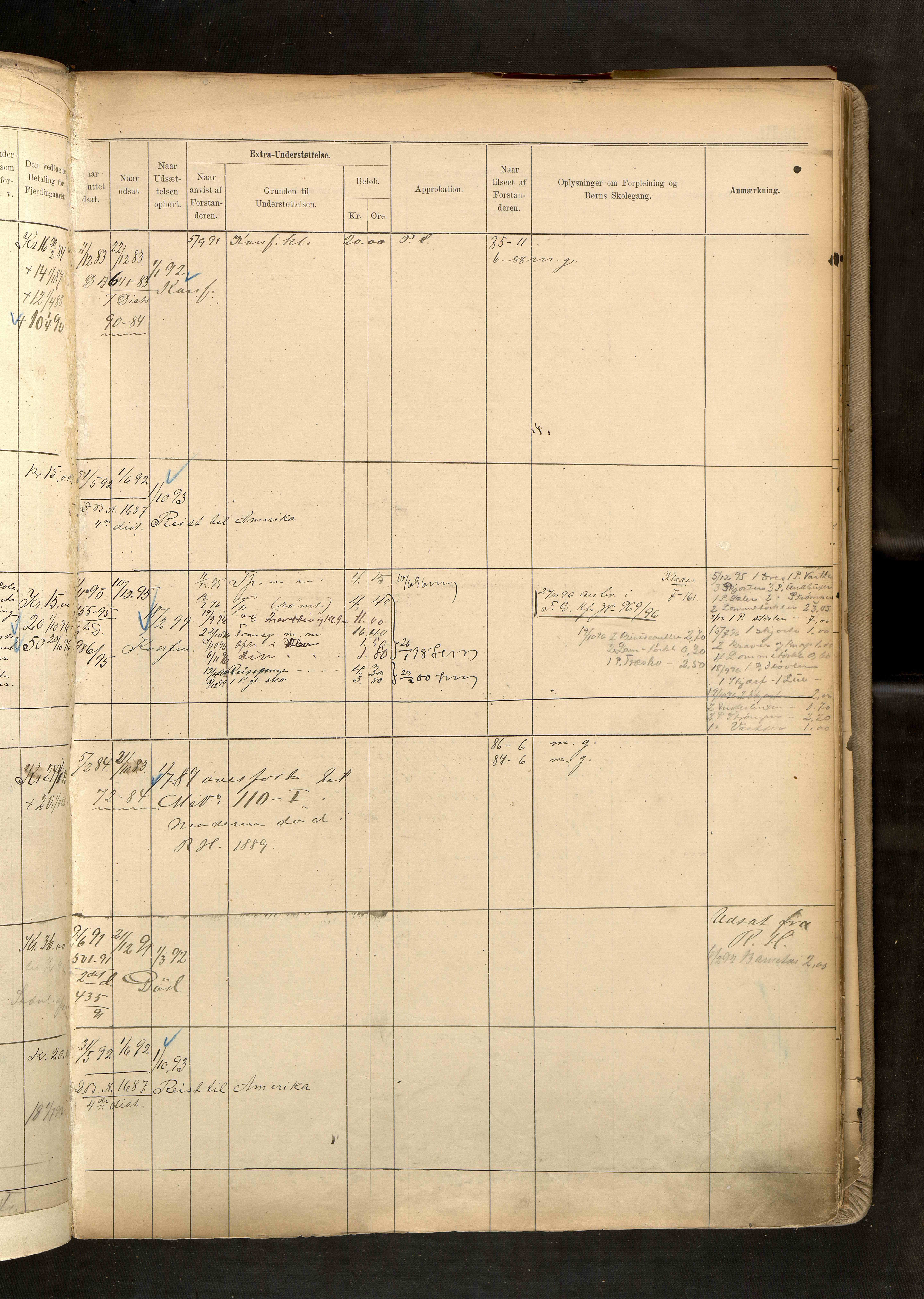 Fattigvesenet, OBA/A-20045/H/Hd/L0004: Manntallsprotokoll. Mnr. 501-1000, 1887-1897, p. 278