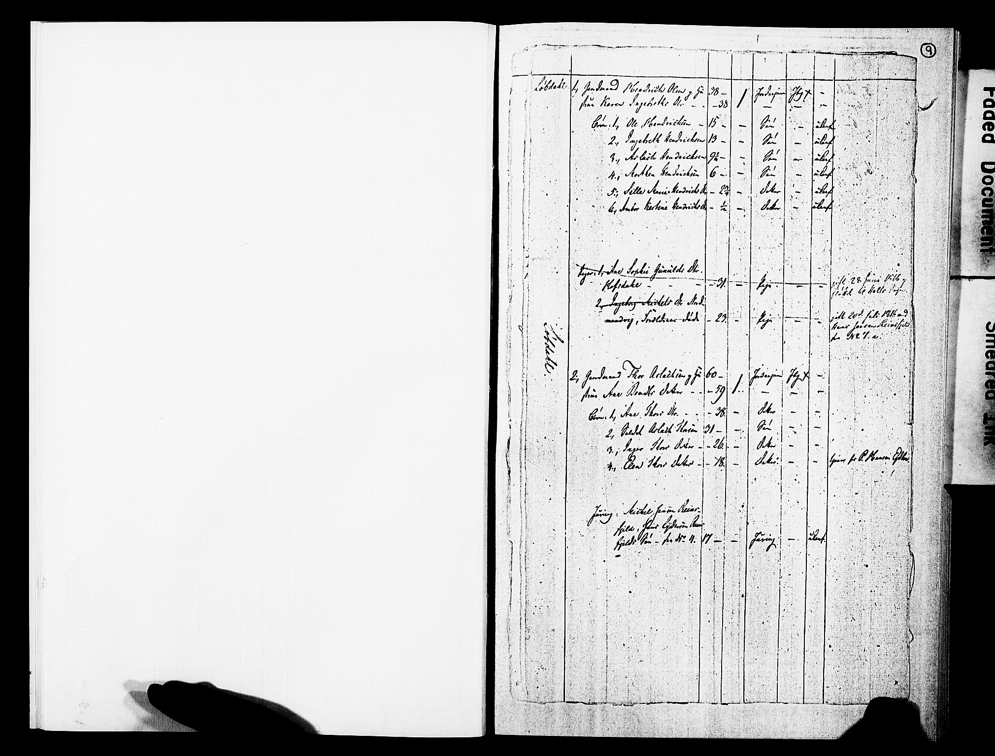 RA, Census 1815 for Dypvåg/Dypvåg, 1815, p. 9