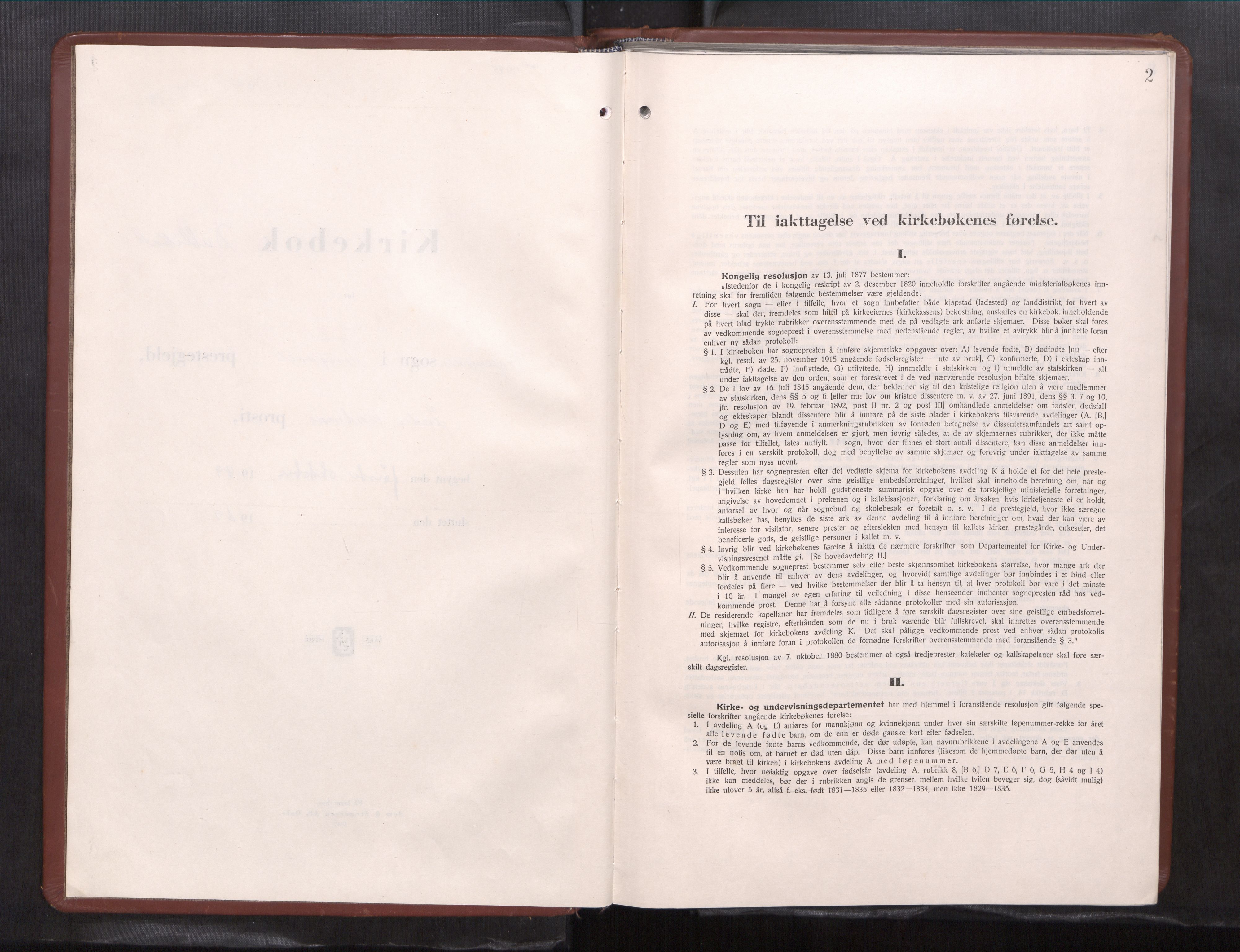 Ministerialprotokoller, klokkerbøker og fødselsregistre - Møre og Romsdal, SAT/A-1454/587/L1003: Parish register (copy) no. 587---, 1949-1969, p. 2