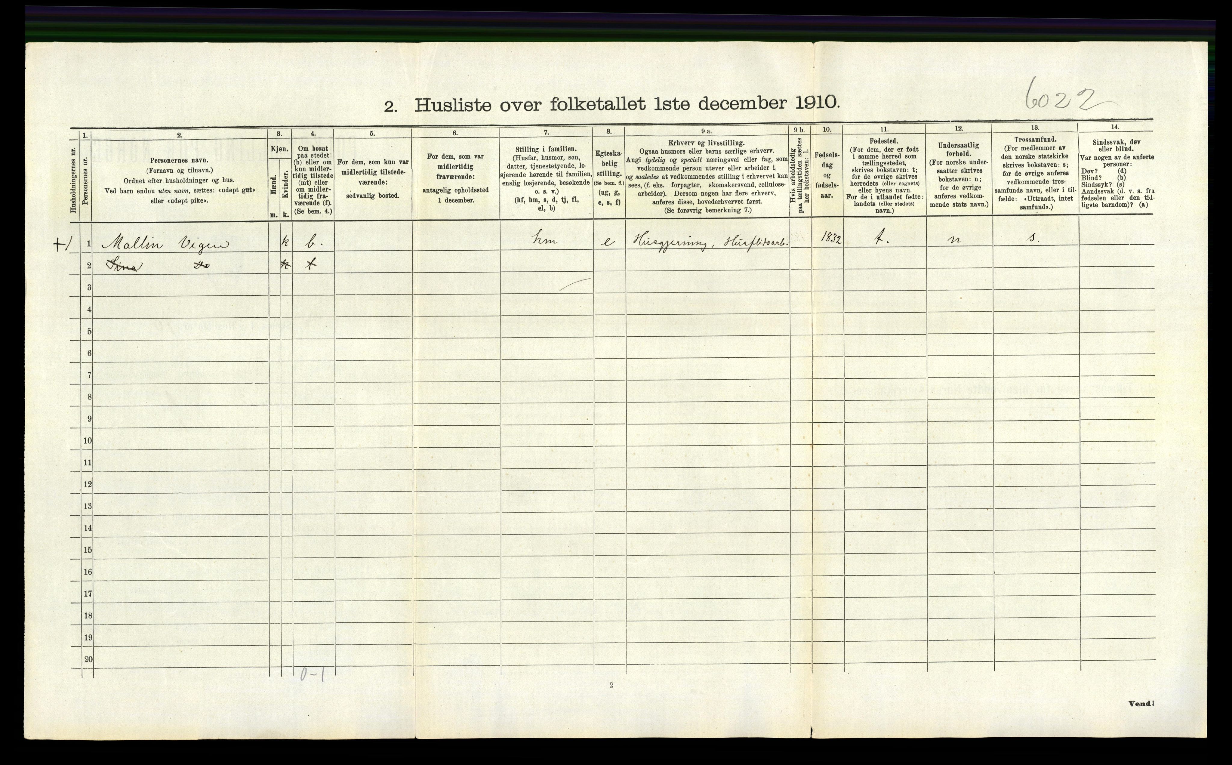 RA, 1910 census for Finnøy, 1910, p. 455