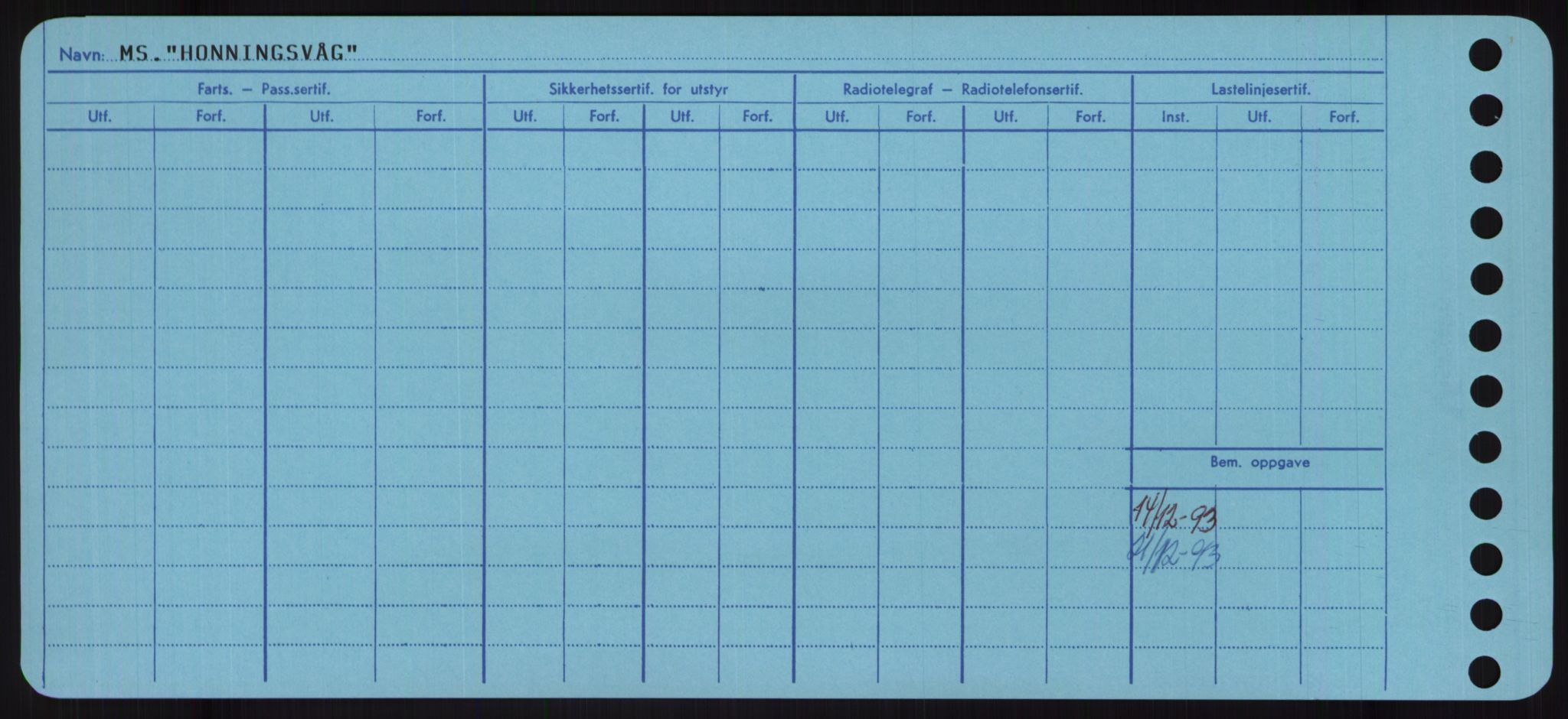 Sjøfartsdirektoratet med forløpere, Skipsmålingen, AV/RA-S-1627/H/Ha/L0003/0001: Fartøy, Hilm-Mar / Fartøy, Hilm-Kol, p. 76