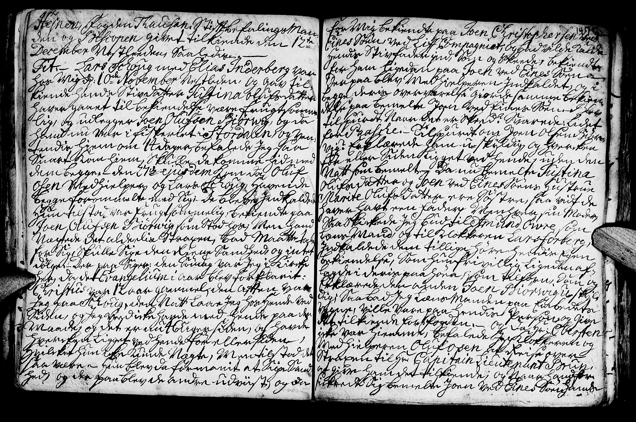 Ministerialprotokoller, klokkerbøker og fødselsregistre - Nord-Trøndelag, SAT/A-1458/722/L0215: Parish register (official) no. 722A02, 1718-1755, p. 147