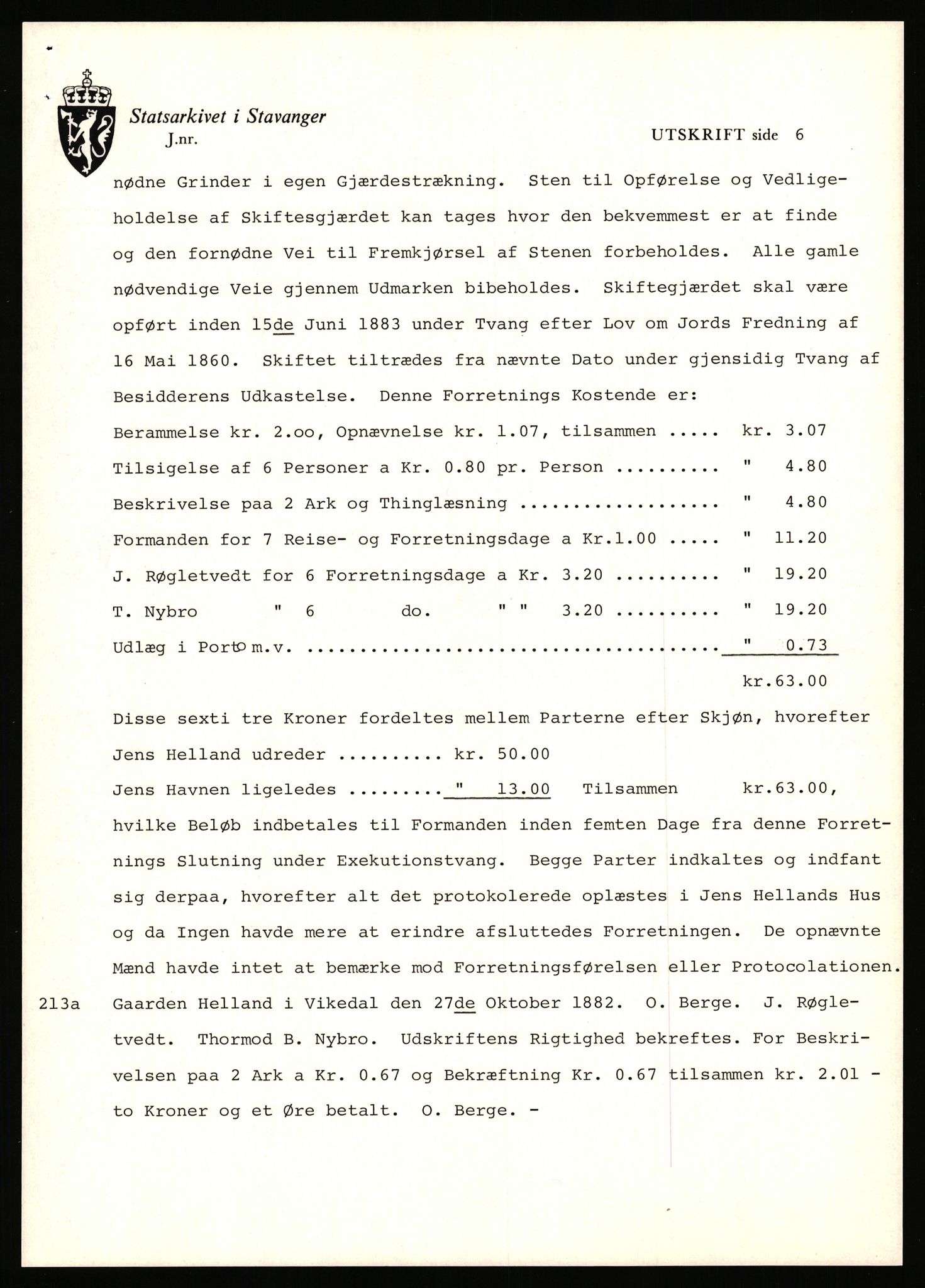 Statsarkivet i Stavanger, AV/SAST-A-101971/03/Y/Yj/L0034: Avskrifter sortert etter gårdsnavn: Helgeland i Bjerkreim - Helle nedre, 1750-1930, p. 620