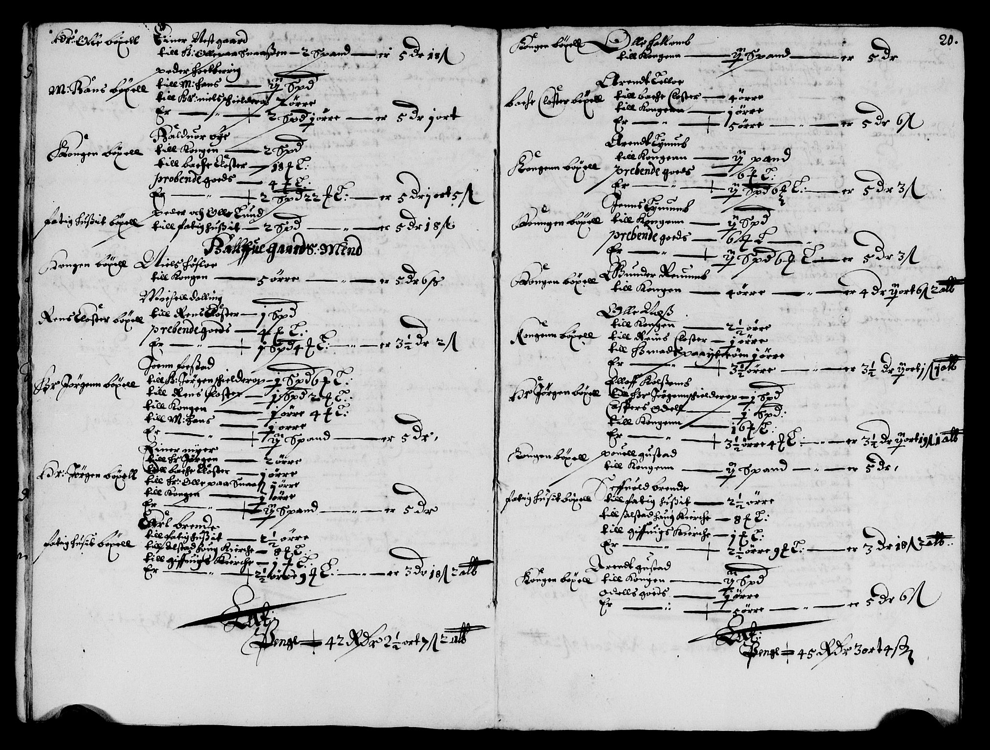 Rentekammeret inntil 1814, Reviderte regnskaper, Lensregnskaper, AV/RA-EA-5023/R/Rb/Rbw/L0127: Trondheim len, 1656-1657