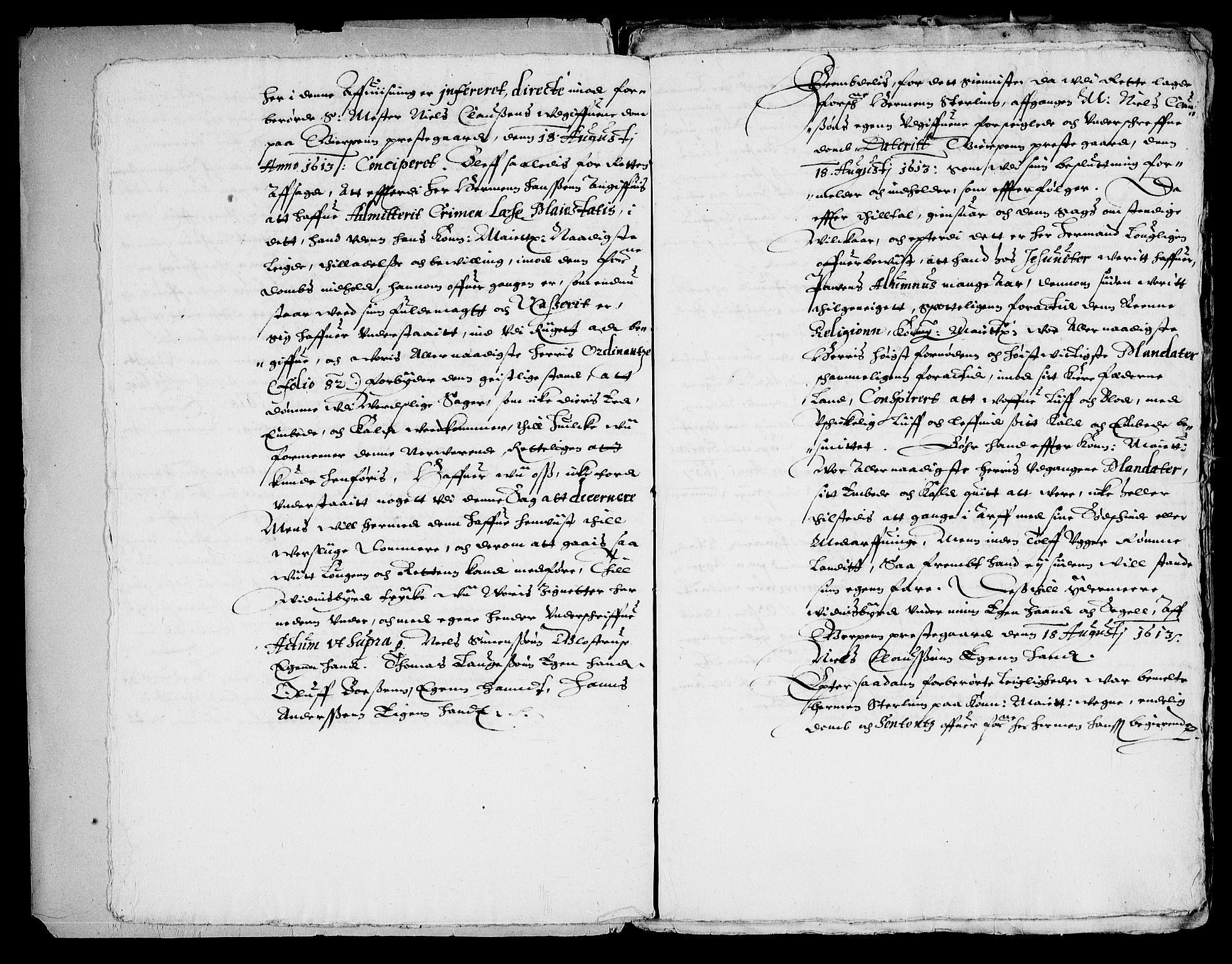 Danske Kanselli, Skapsaker, RA/EA-4061/G/L0001: Tillegg til skapsakene, 1587-1623, p. 83
