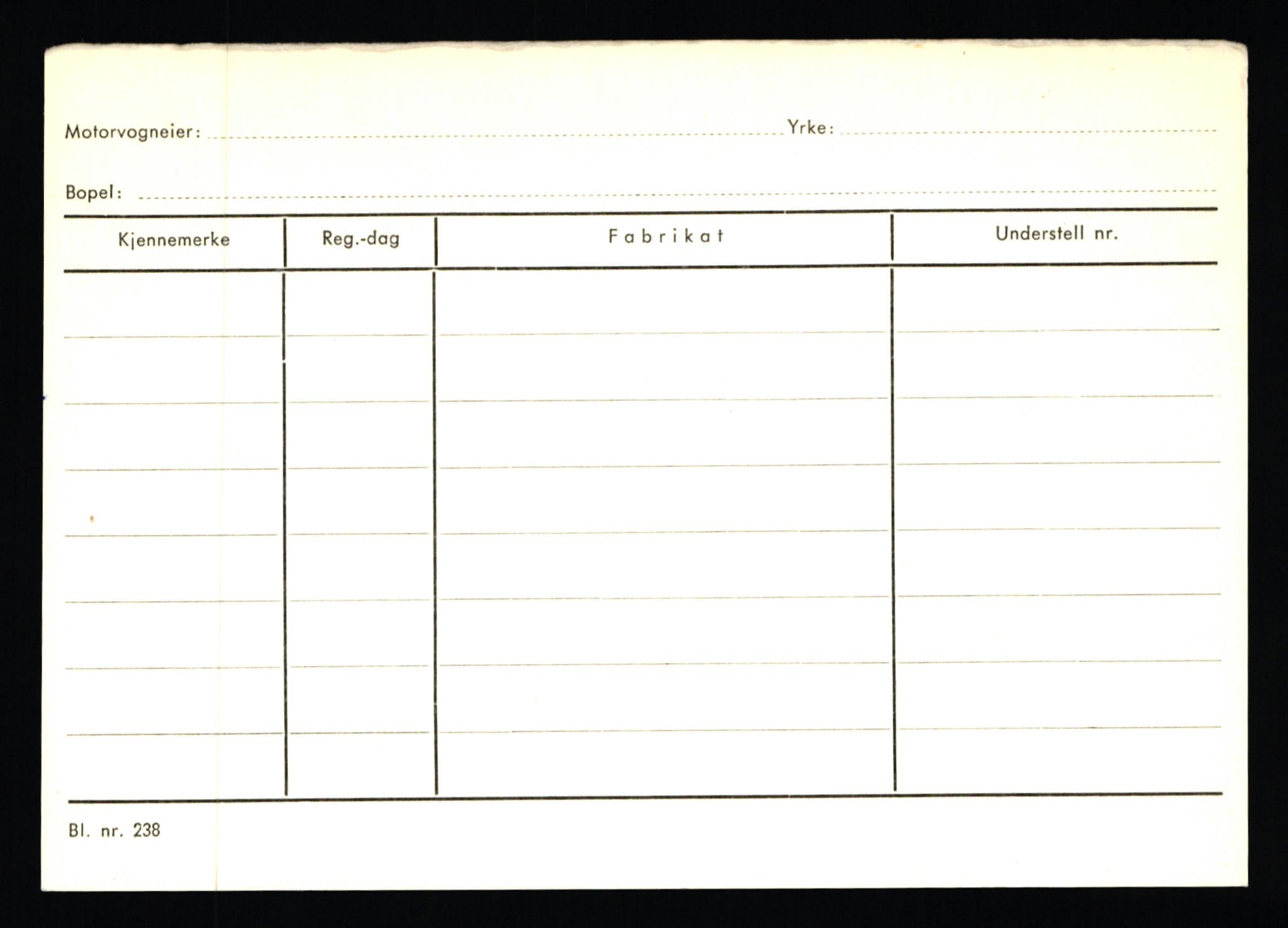 Stavanger trafikkstasjon, AV/SAST-A-101942/0/H/L0005: Bue - Dahlstrøm, 1930-1971, p. 260