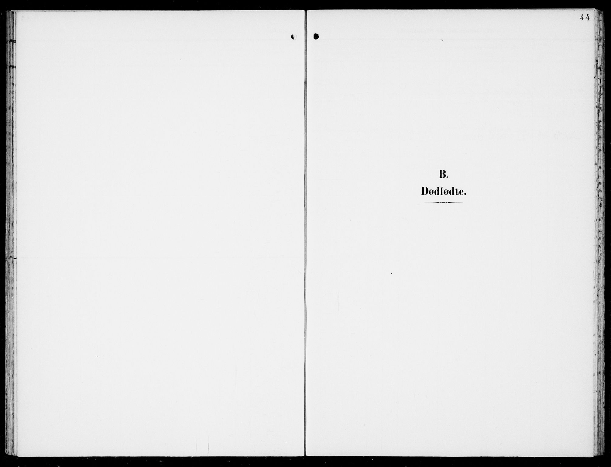 Hosanger sokneprestembete, SAB/A-75801/H/Haa: Parish register (official) no. C  2, 1901-1925, p. 44