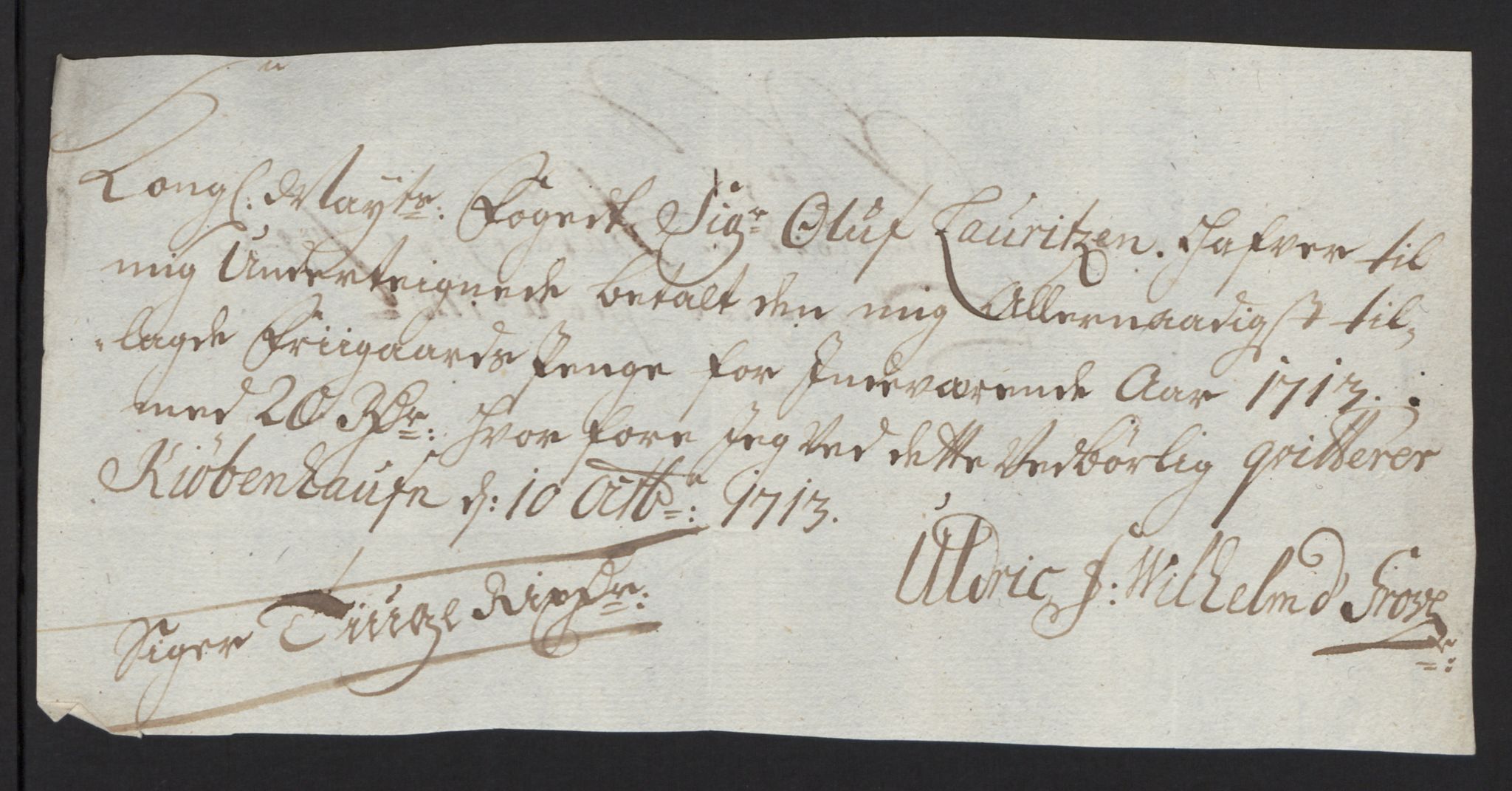 Rentekammeret inntil 1814, Reviderte regnskaper, Fogderegnskap, AV/RA-EA-4092/R48/L2989: Fogderegnskap Sunnhordland og Hardanger, 1713, p. 352