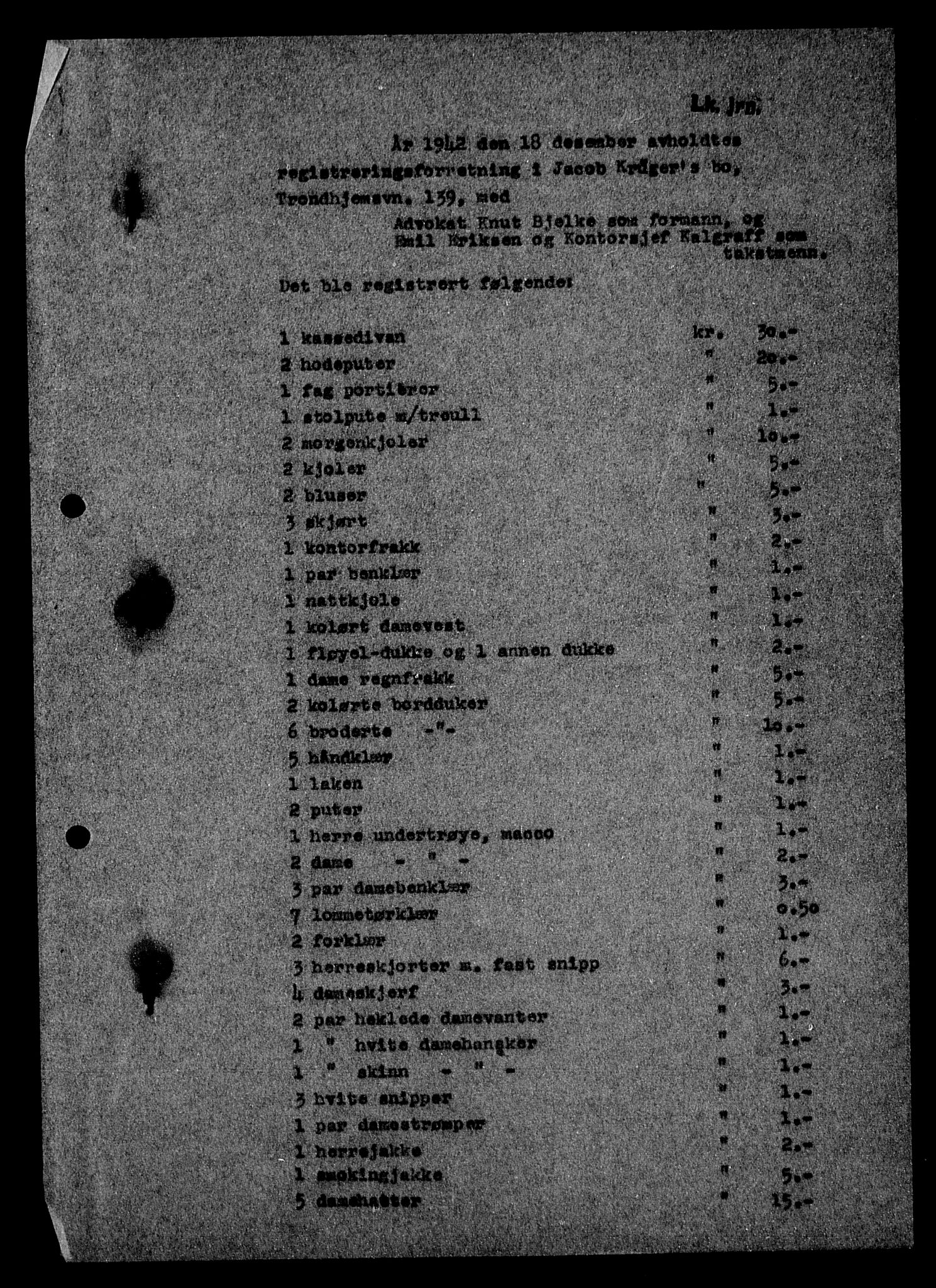 Justisdepartementet, Tilbakeføringskontoret for inndratte formuer, AV/RA-S-1564/H/Hc/Hcc/L0953: --, 1945-1947, p. 157