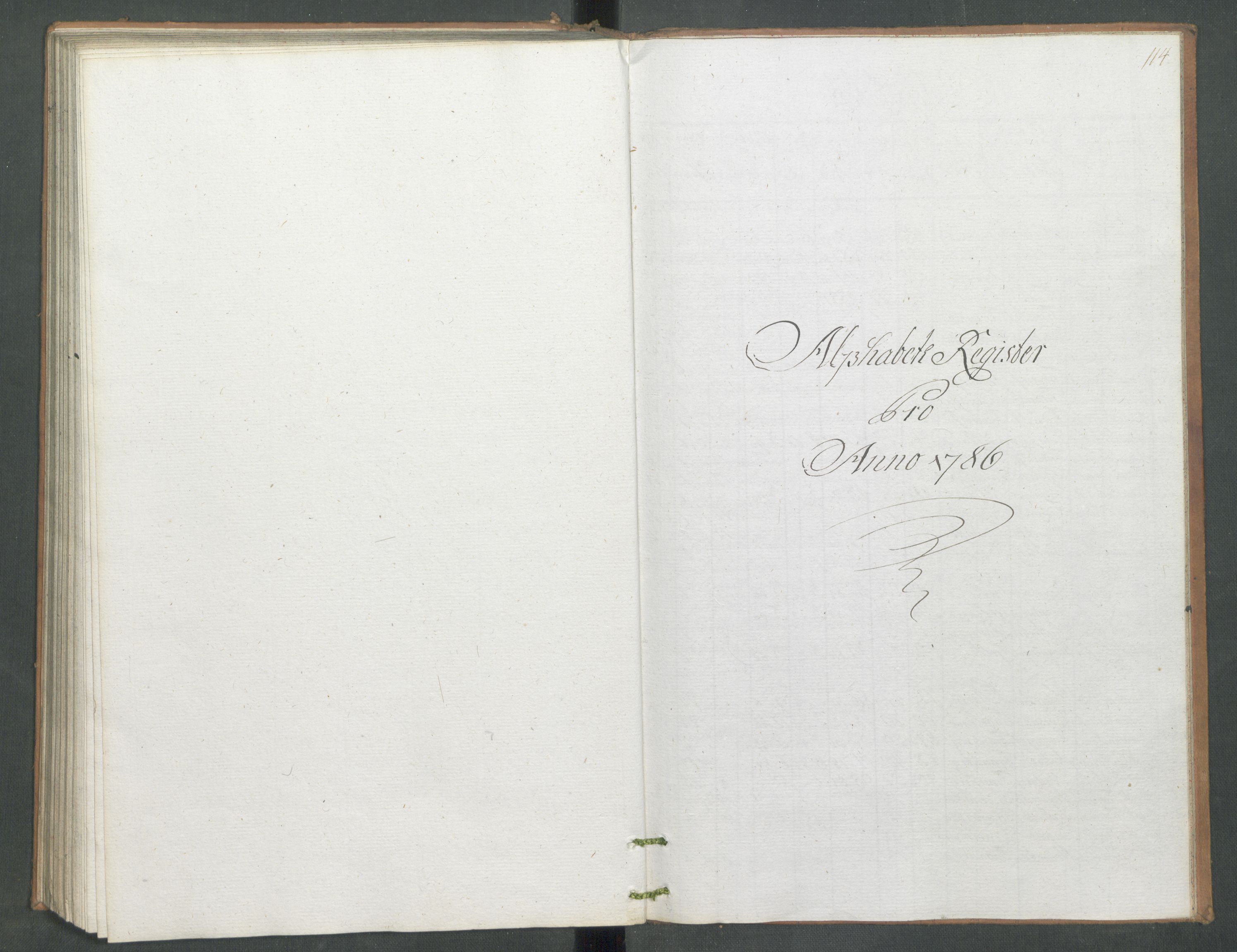 Generaltollkammeret, tollregnskaper, RA/EA-5490/R09/L0079/0001: Tollregnskaper Holmestrand / Utgående hovedtollbok, 1786, p. 113b-114a