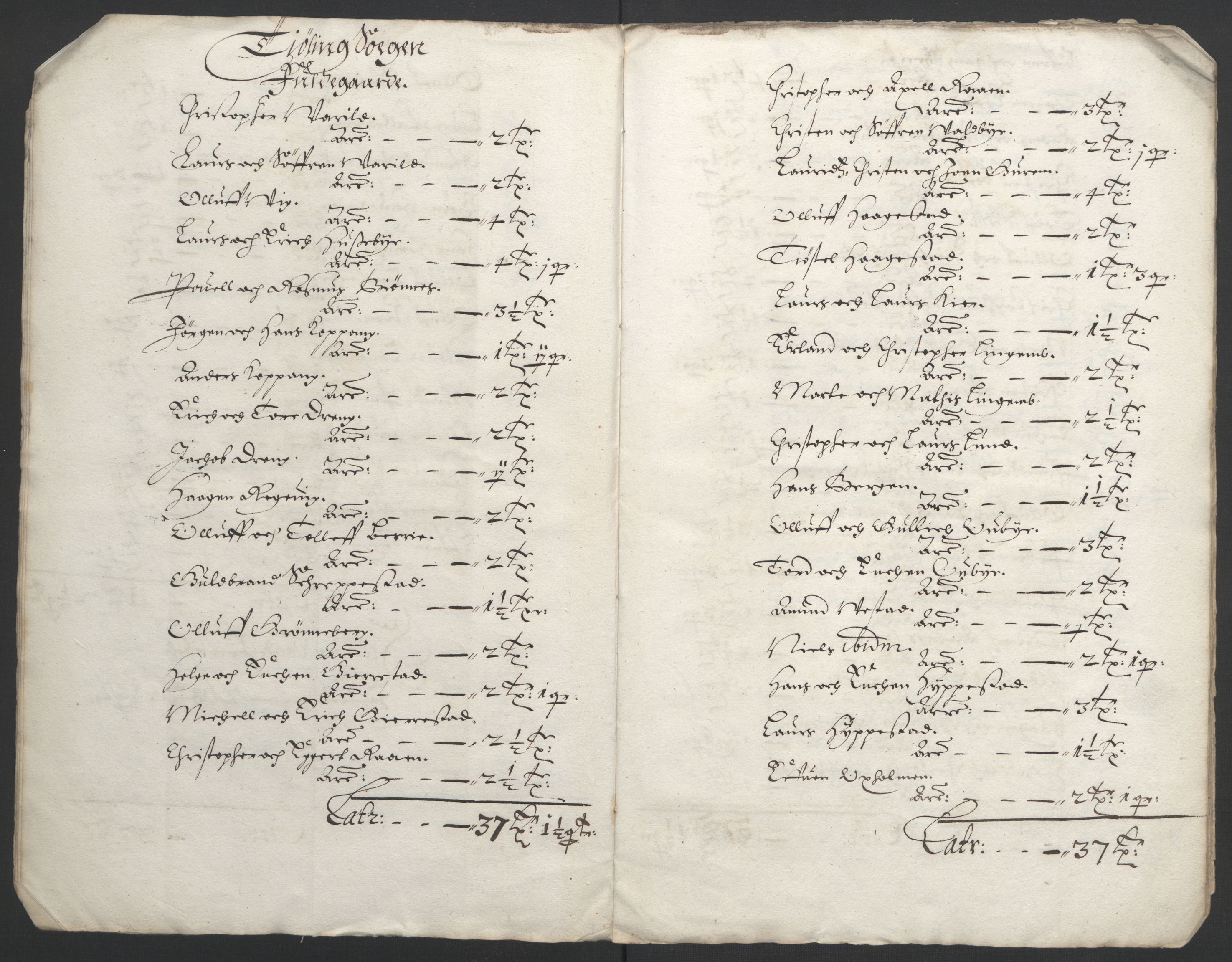 Rentekammeret inntil 1814, Reviderte regnskaper, Fogderegnskap, AV/RA-EA-4092/R33/L1963: Fogderegnskap Larvik grevskap, 1662-1664, p. 79