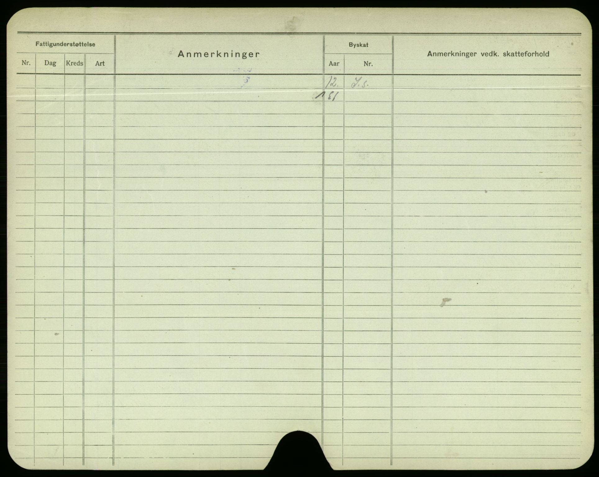 Oslo folkeregister, Registerkort, SAO/A-11715/F/Fa/Fac/L0003: Menn, 1906-1914, p. 500b