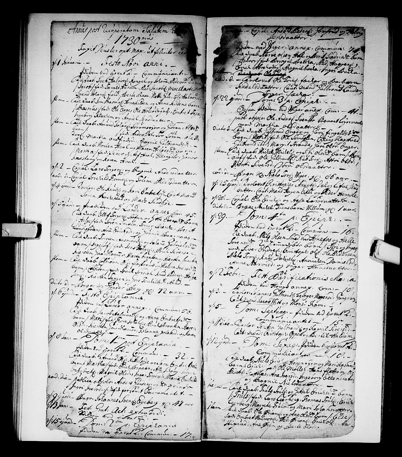 Norderhov kirkebøker, SAKO/A-237/F/Fa/L0002b: Parish register (official) no. 2B, 1726-1739, p. 352-353