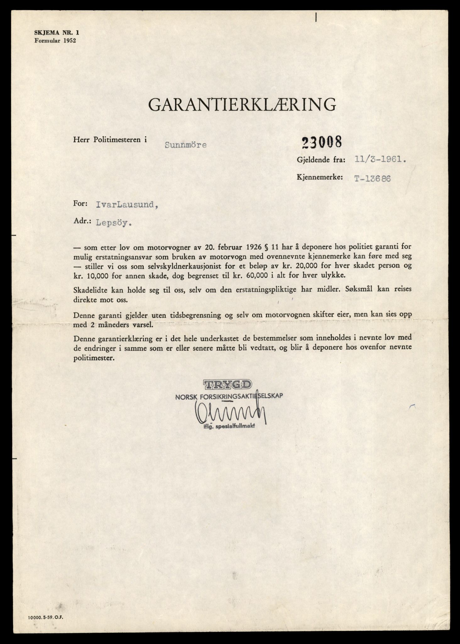 Møre og Romsdal vegkontor - Ålesund trafikkstasjon, AV/SAT-A-4099/F/Fe/L0040: Registreringskort for kjøretøy T 13531 - T 13709, 1927-1998, p. 2683