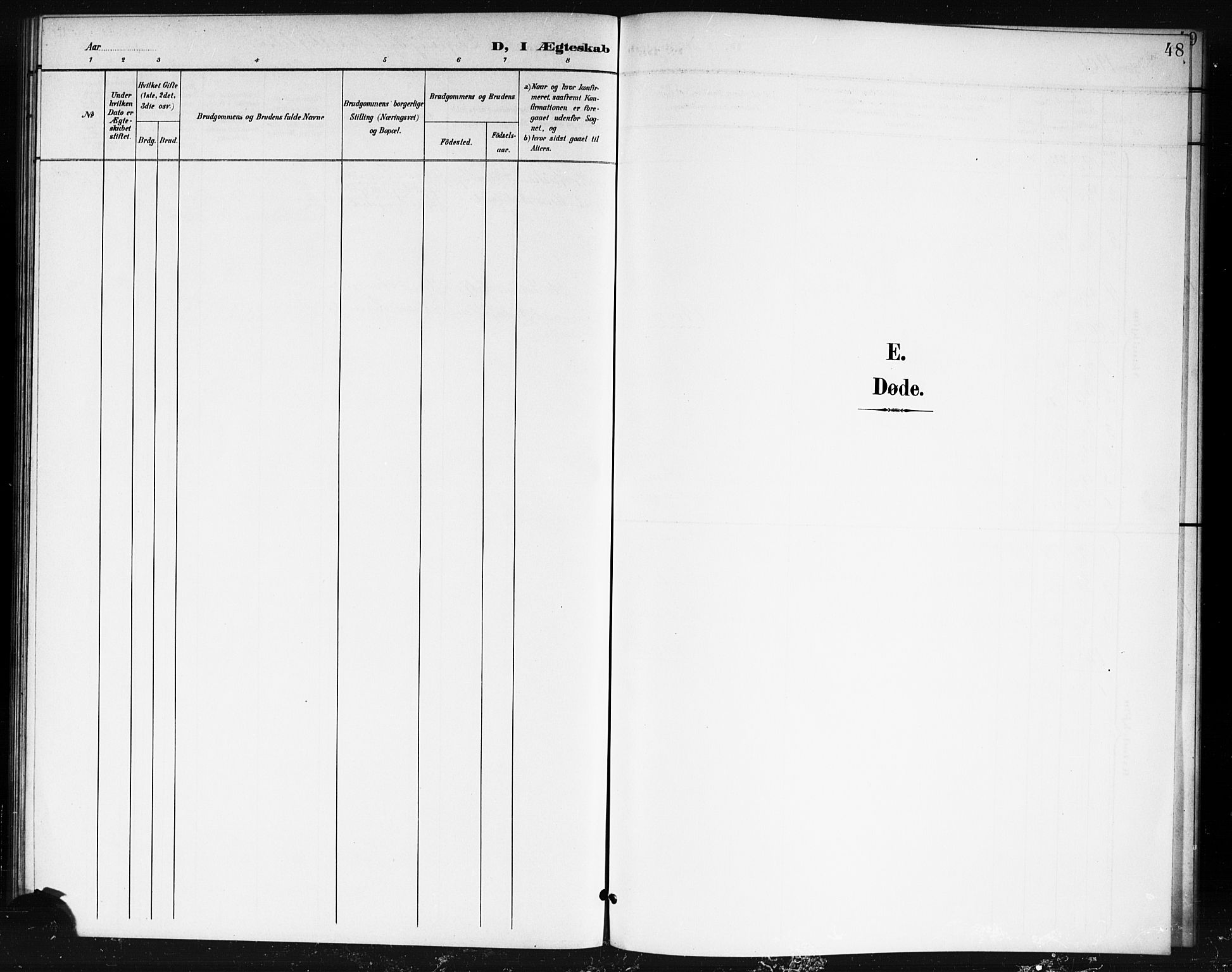 Spydeberg prestekontor Kirkebøker, AV/SAO-A-10924/G/Gc/L0001: Parish register (copy) no. III 1, 1901-1917, p. 48