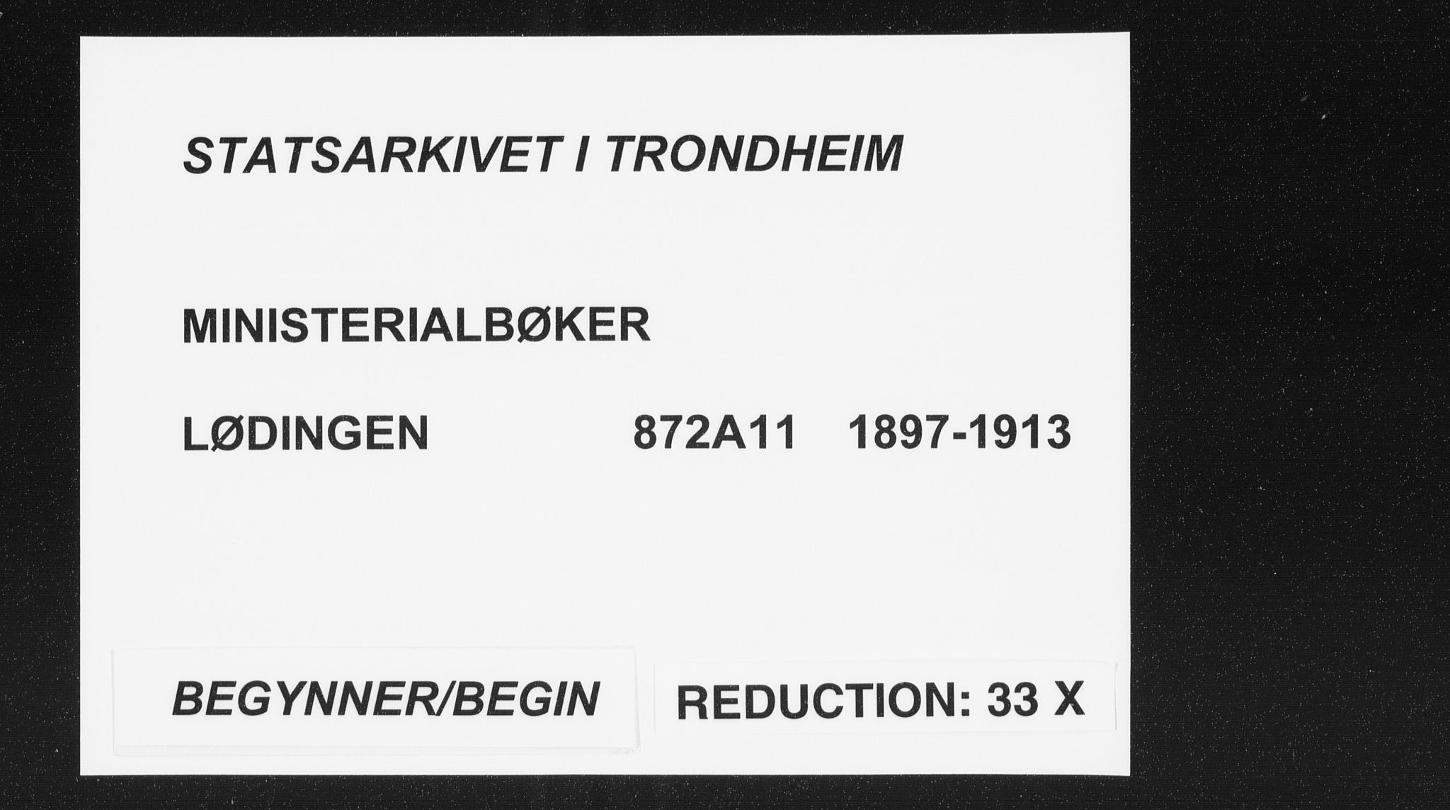 Ministerialprotokoller, klokkerbøker og fødselsregistre - Nordland, SAT/A-1459/872/L1036: Parish register (official) no. 872A11, 1897-1913
