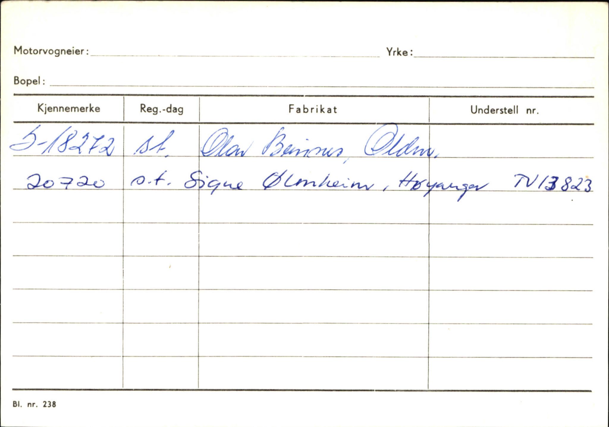 Statens vegvesen, Sogn og Fjordane vegkontor, AV/SAB-A-5301/4/F/L0130: Eigarregister Eid T-Å. Høyanger A-O, 1945-1975, p. 2085