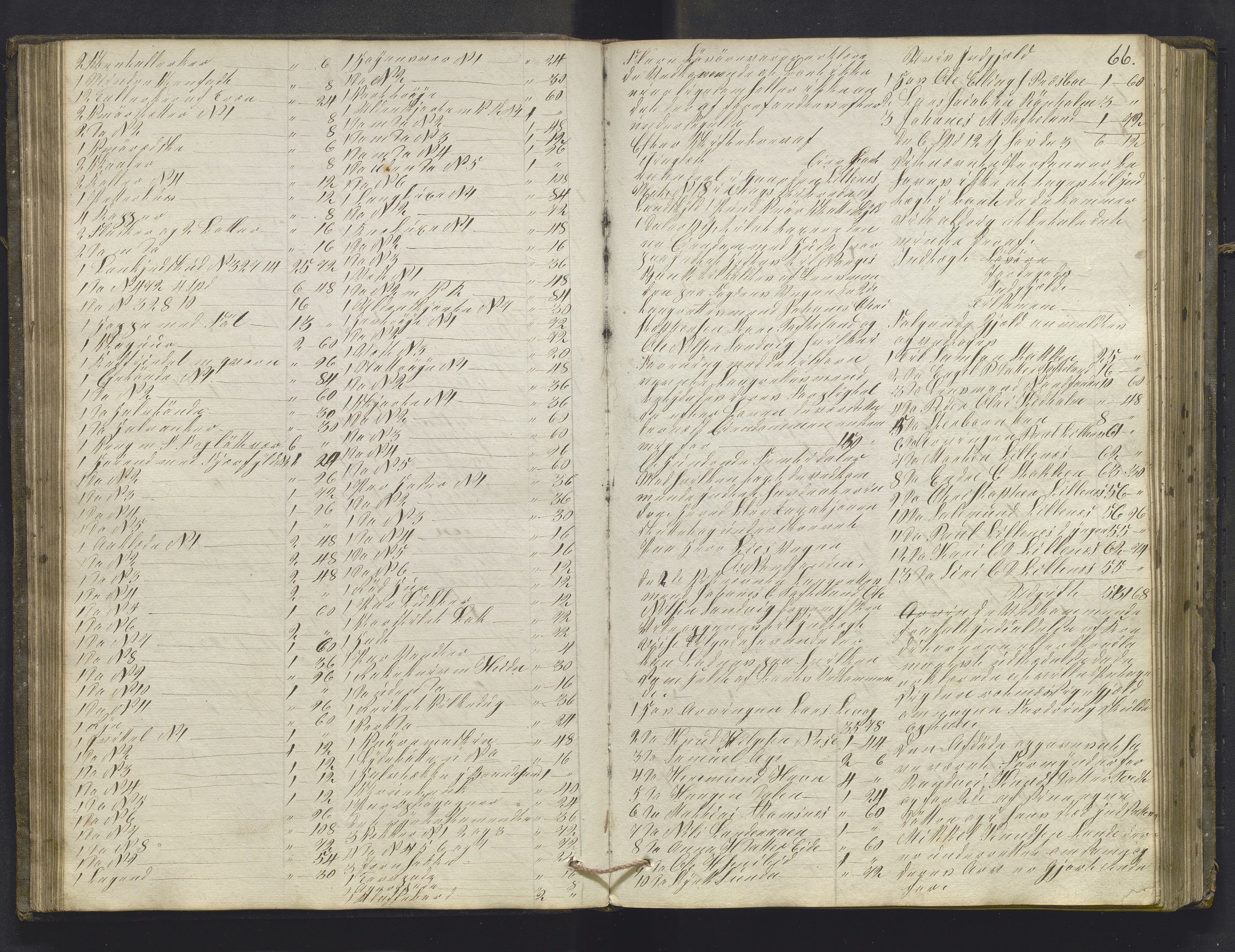 Lensmannen i Sund og Austevoll, AV/SAB-A-35201/0006/L0008: Registreringsprotokoll, 1846-1860, p. 65b-66a